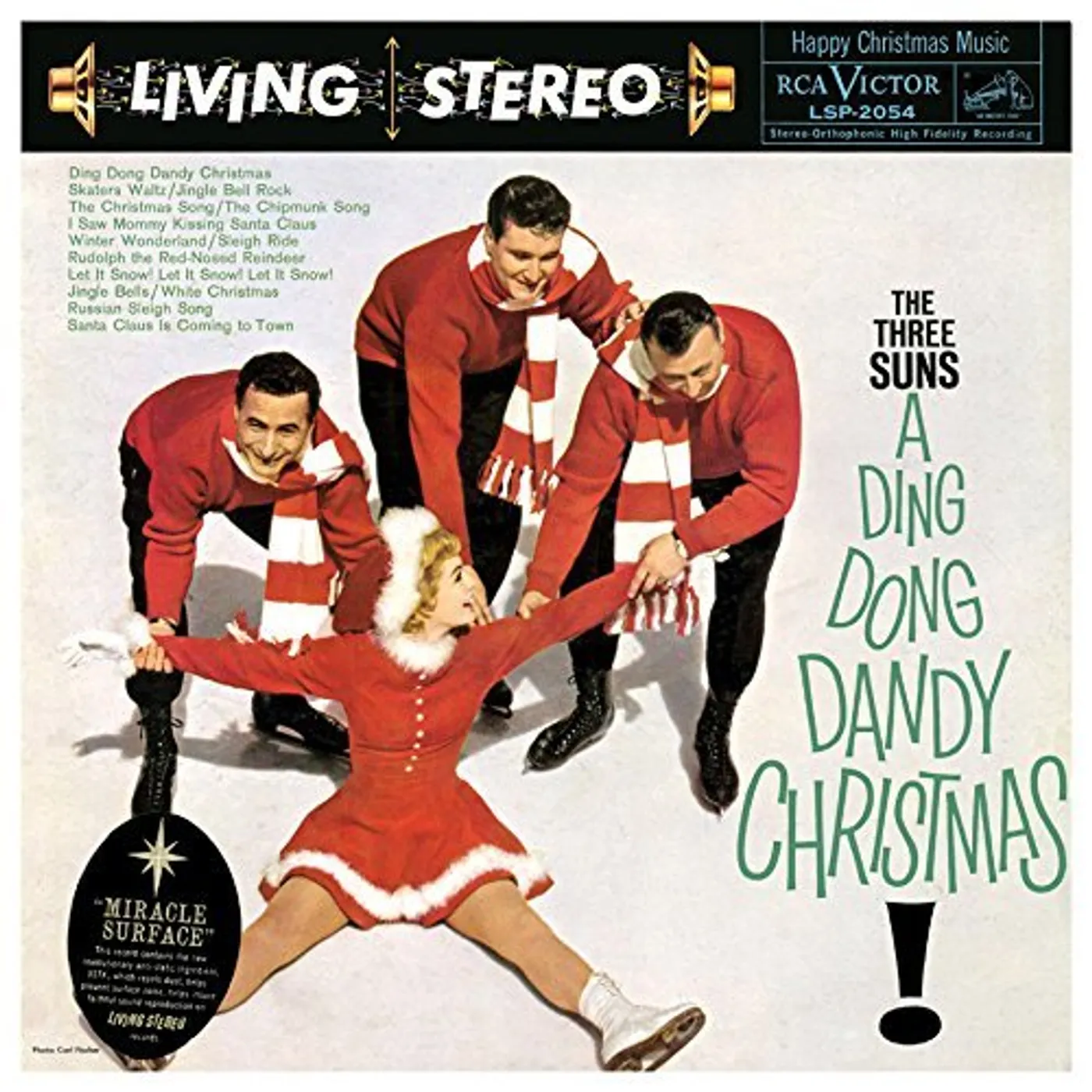 The Three Suns DING DONG DANDY CHRISTMAS CD