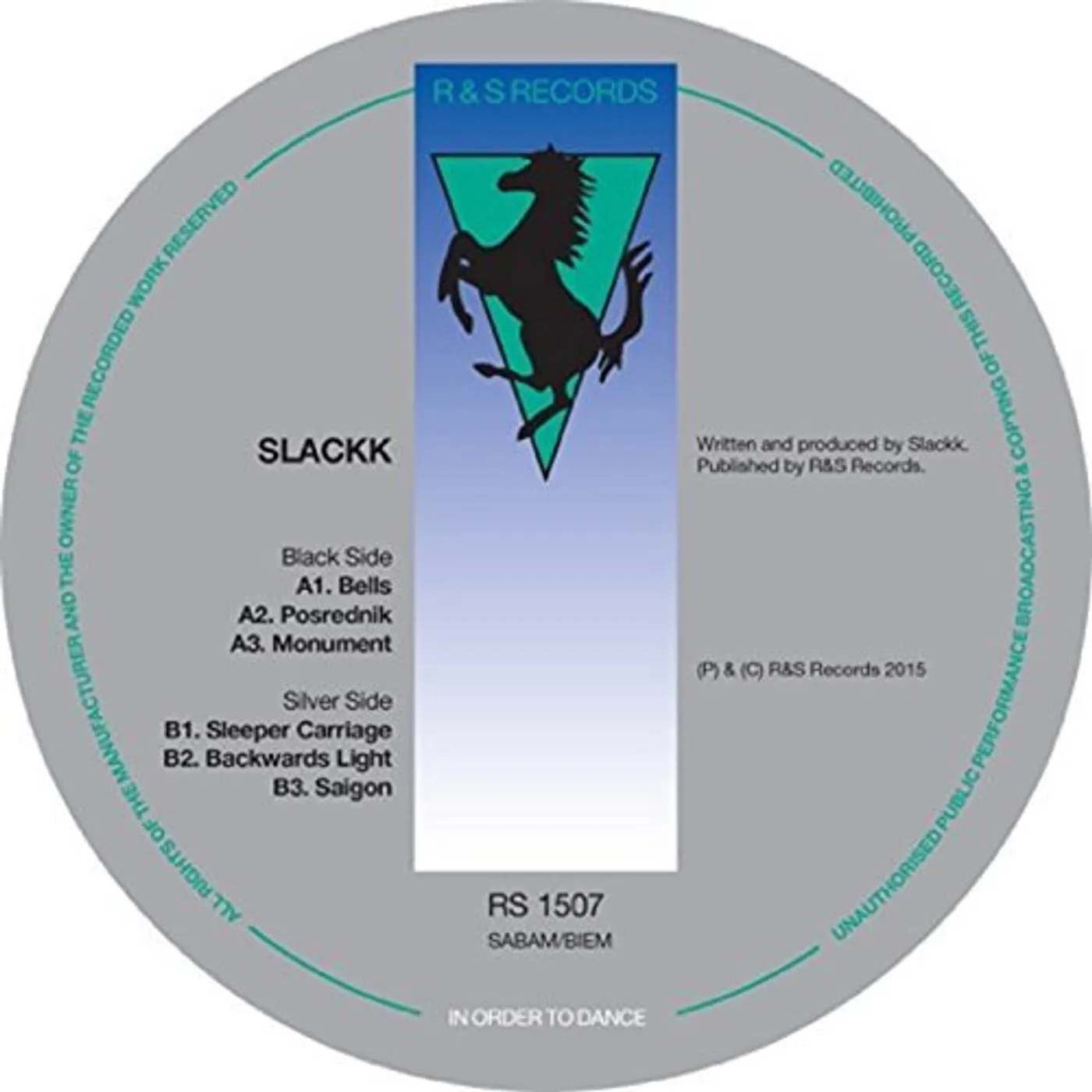 Slackk BACKWARDS LIGHT Vinyl Record