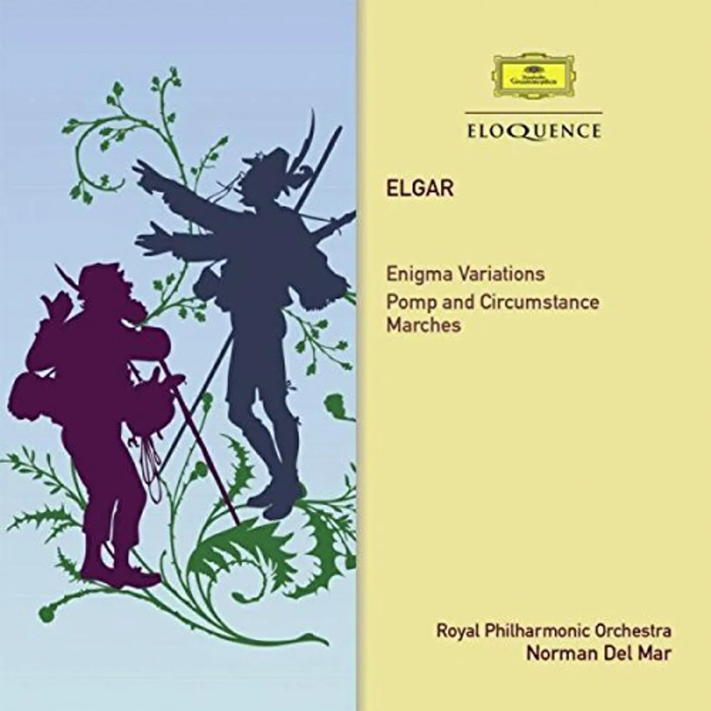 Norman Del Mar ELGAR: ENIGMA VARIATIONS / POMP & CIRCUMSTANCE MAR CD