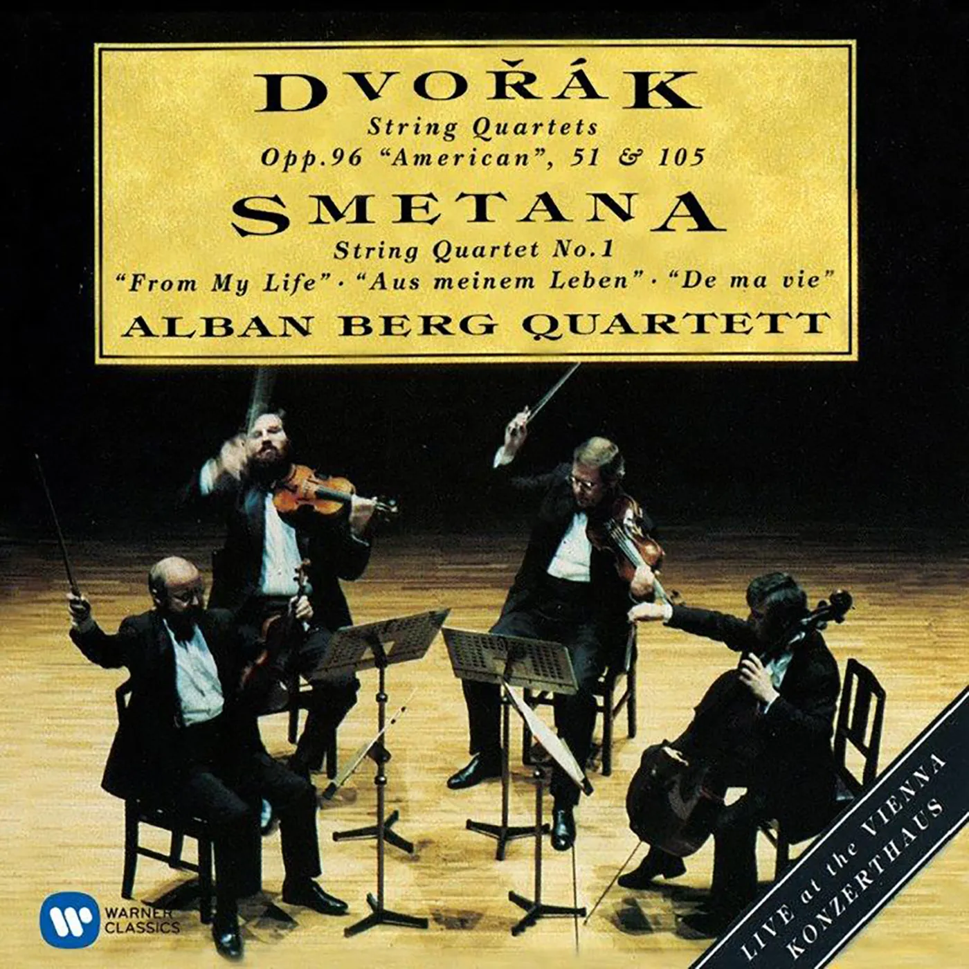Alban Berg DVORAK & SMETANA: STRING QUARTETS CD