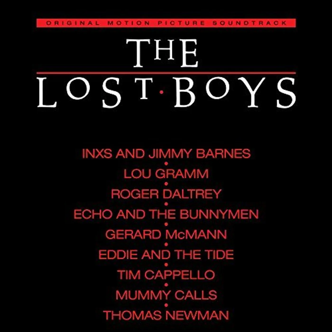 LOST BOYS / O.S.T.   LOST BOYS / Original Soundtrack Vinyl Record - Limited Edition, 180 Gram Pressing