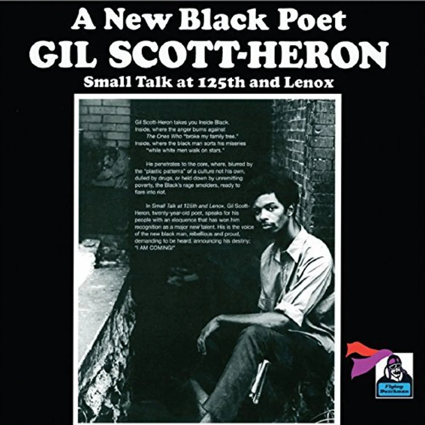 Gil Scott-Heron SMALL TALK AT 125TH & LENOX Vinyl Record - UK Release