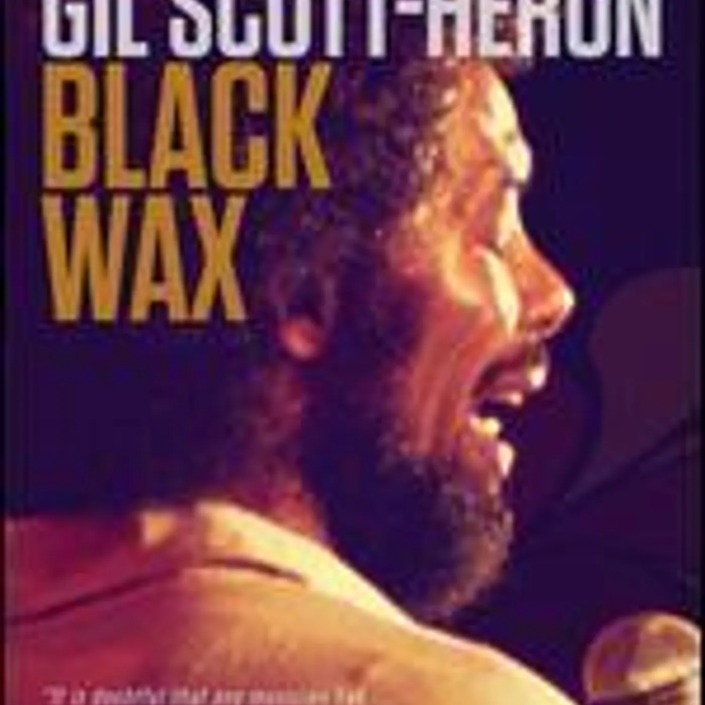 Gil Scott-Heron BLACK WAX DVD
