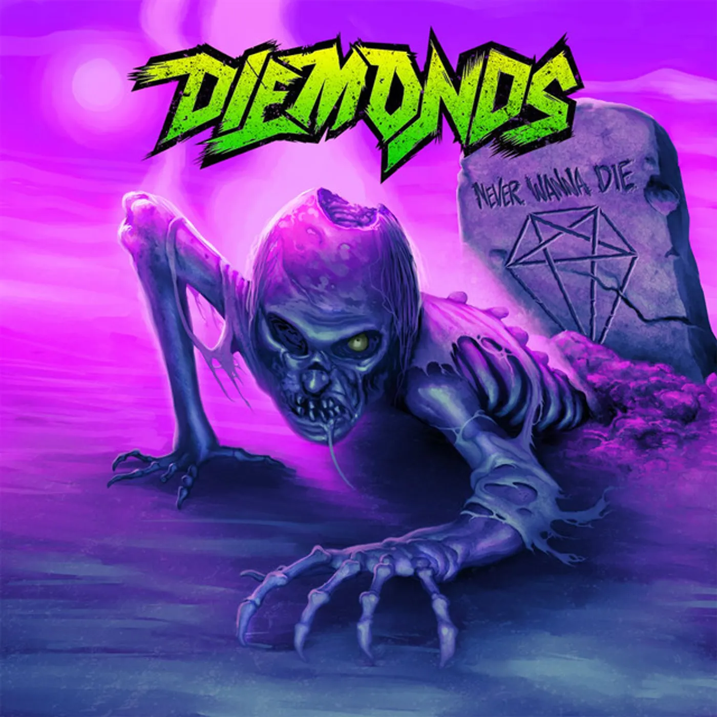 DIEMONDS Never Wanna Die Vinyl Record