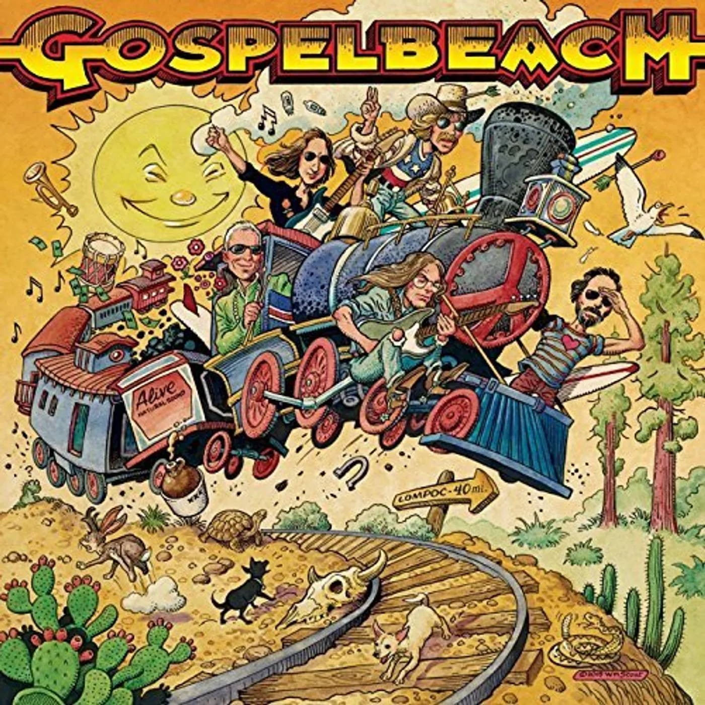 GospelbeacH PACIFIC SURF LINE CD