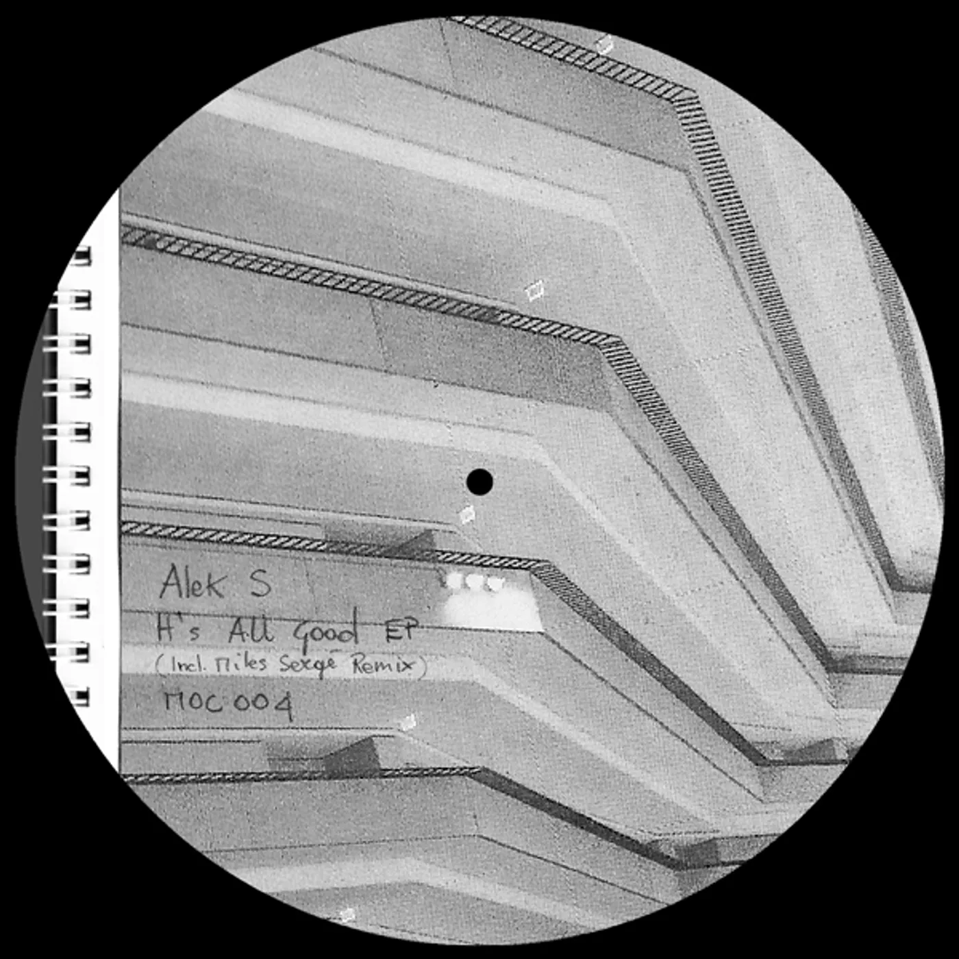 Alek S IT'S ALL GOOD EP (INCL. MYLES SERGE REMIX) Vinyl Record