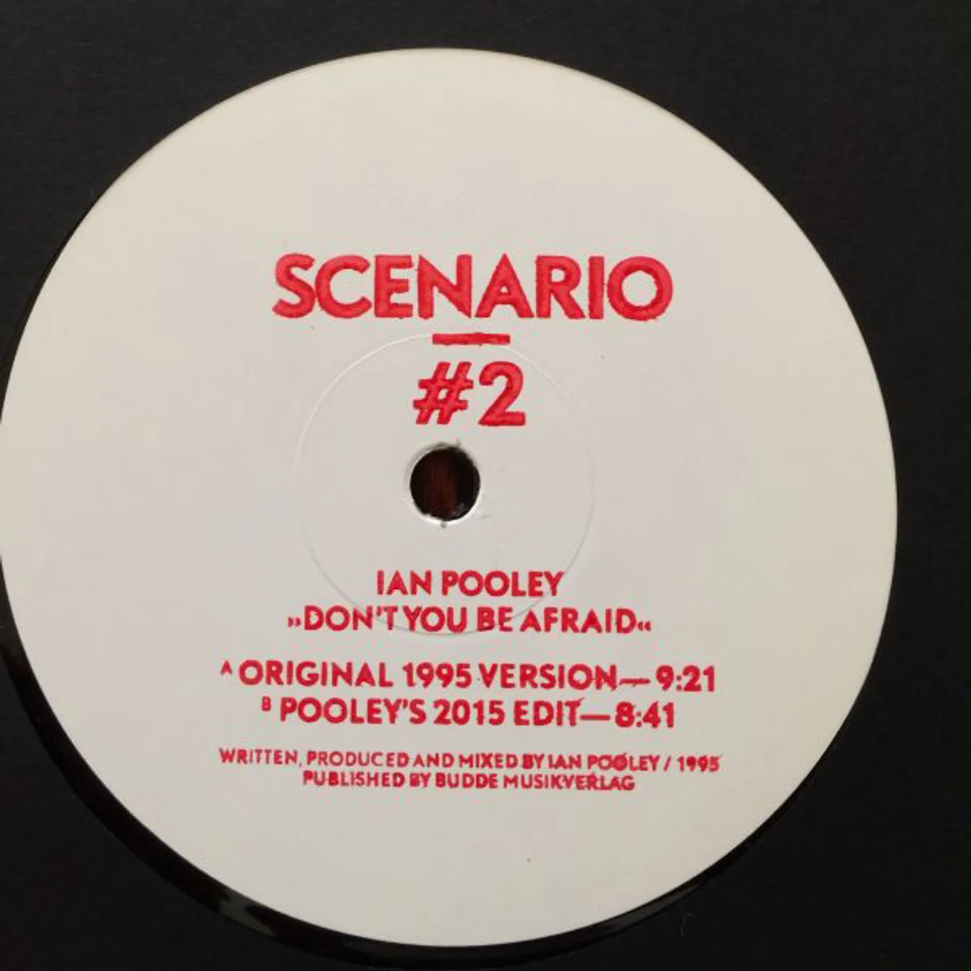 Ian Pooley DON'T YOU BE AFRAID Vinyl Record