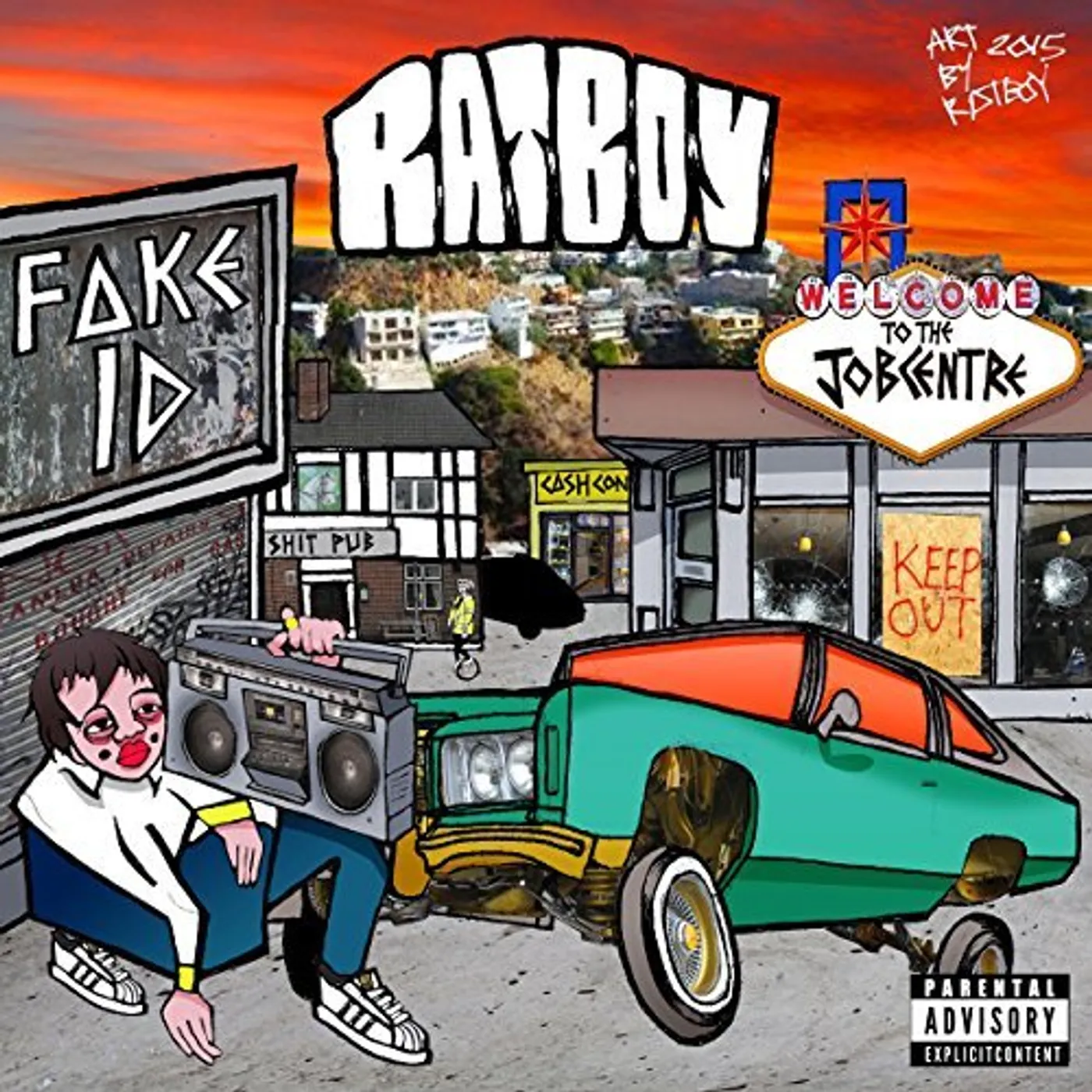 RAT BOY Fake ID Vinyl Record