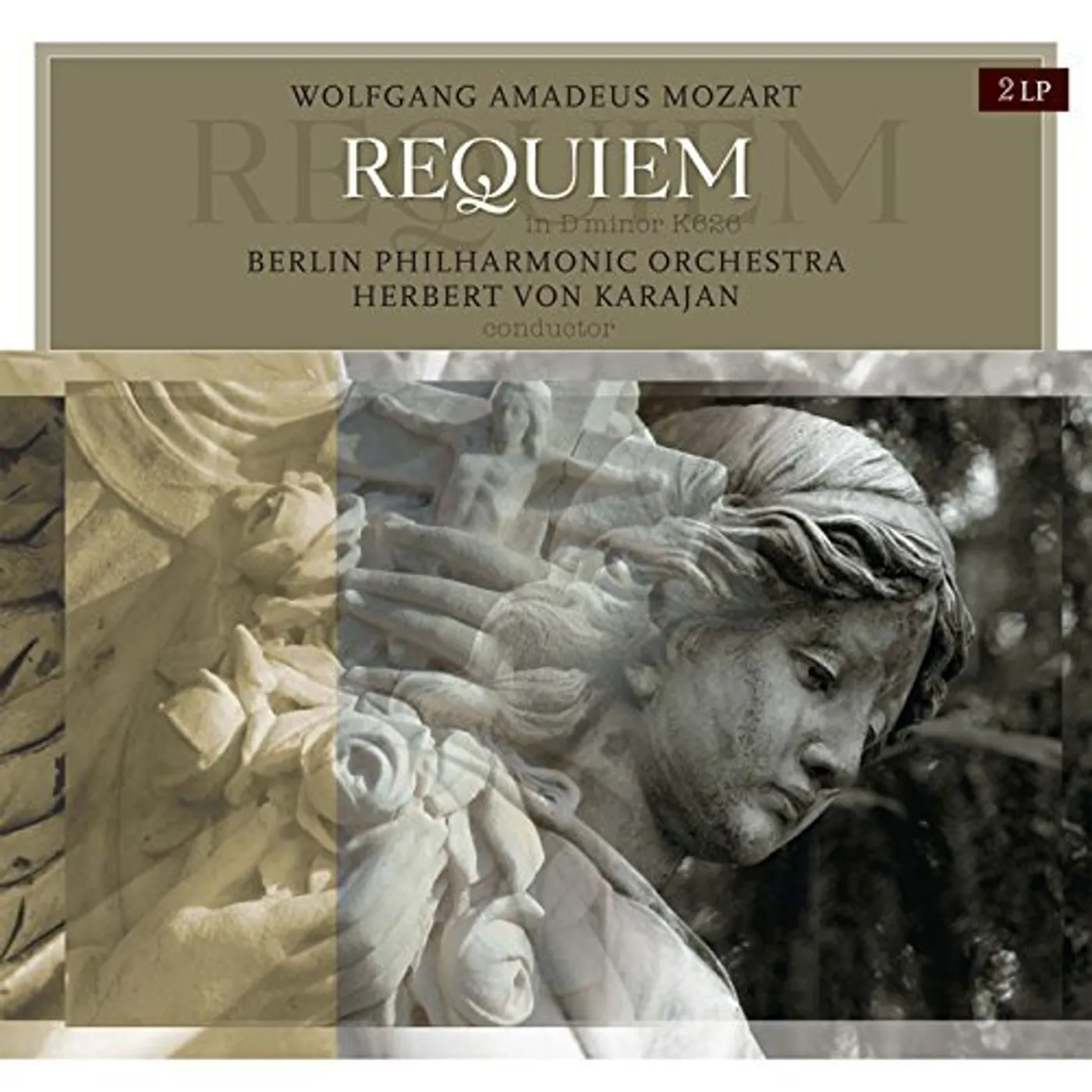 BERLIN PHILHARMONIC ORCHESTRA / WIENER SINGVEREIN MOZART: REQUIEM IN D MINOR K626 Vinyl Record