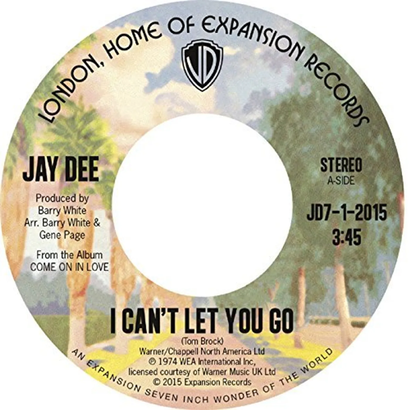 J Dilla I CAN'T LET YOU GO / COME ON IN LOVE Vinyl Record