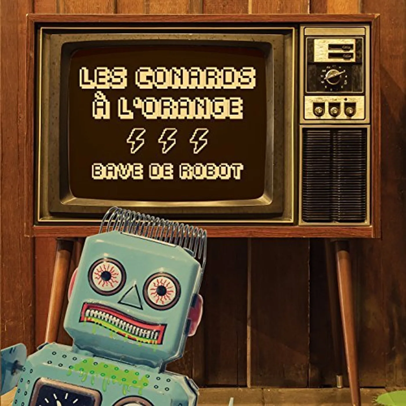 LES CONARDS A L'ORAN Bave de Robot Vinyl Record