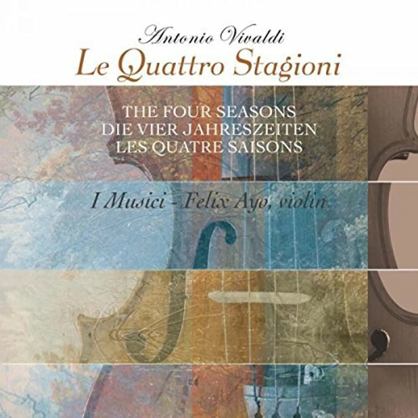Felix Ayo, I Musici, Felix Ayo VIVALDI: FOUR SEASONS Vinyl Record