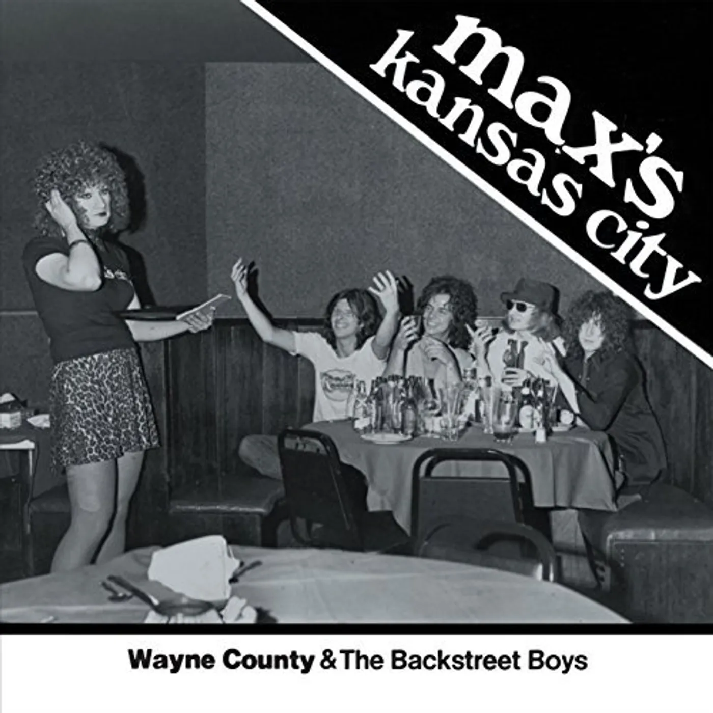 Wayne County & the Backstreet Boys MAX'S KANSAS CITY 1976 Vinyl Record