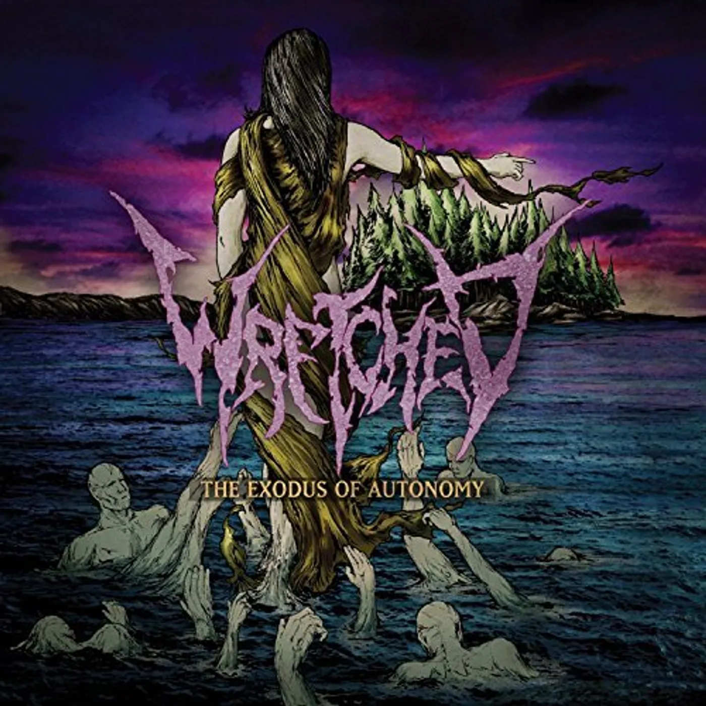 Wretched EXODUS OF AUTONOMY Vinyl Record