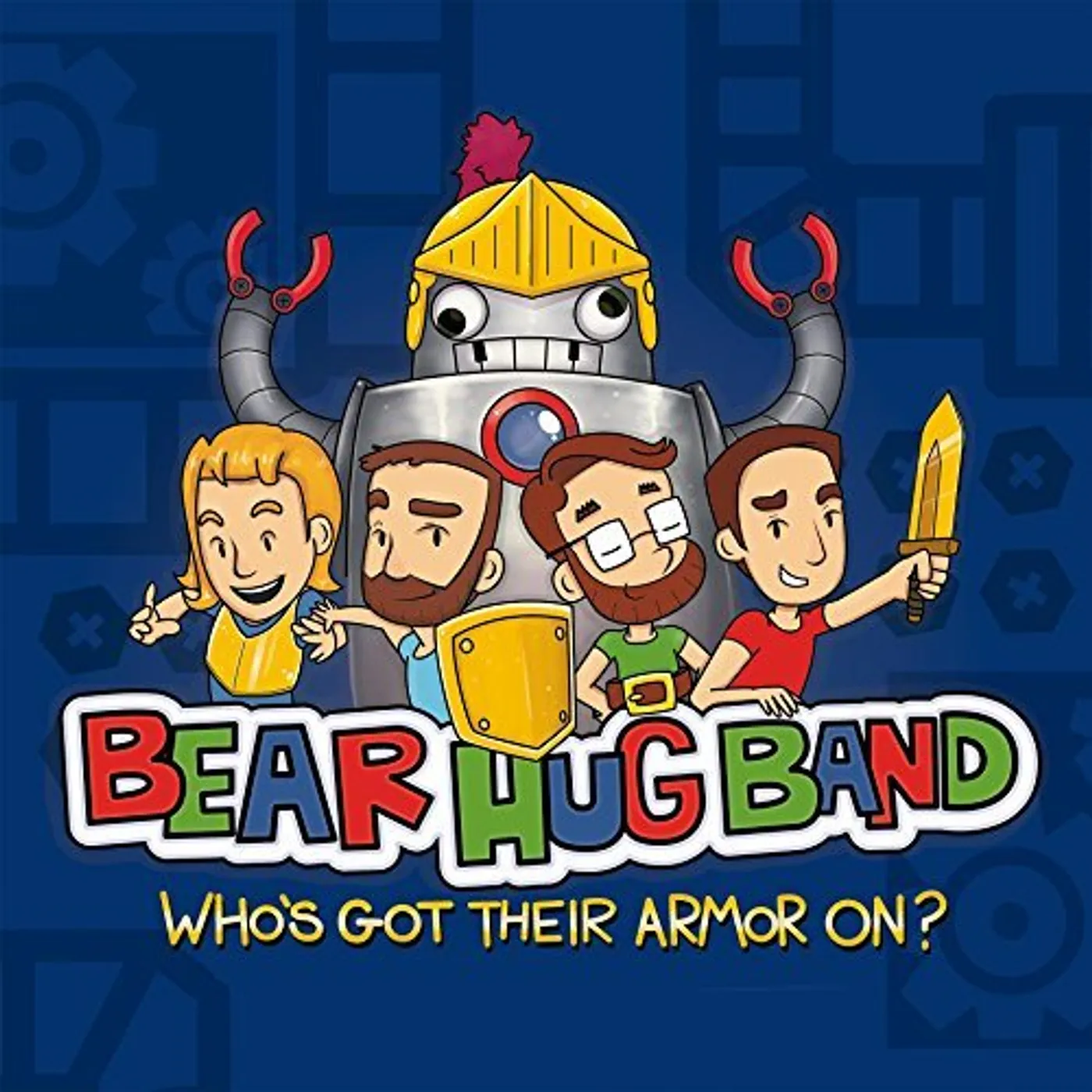 Bear Hug Band WHO'S GOT THEIR ARMOR ON CD