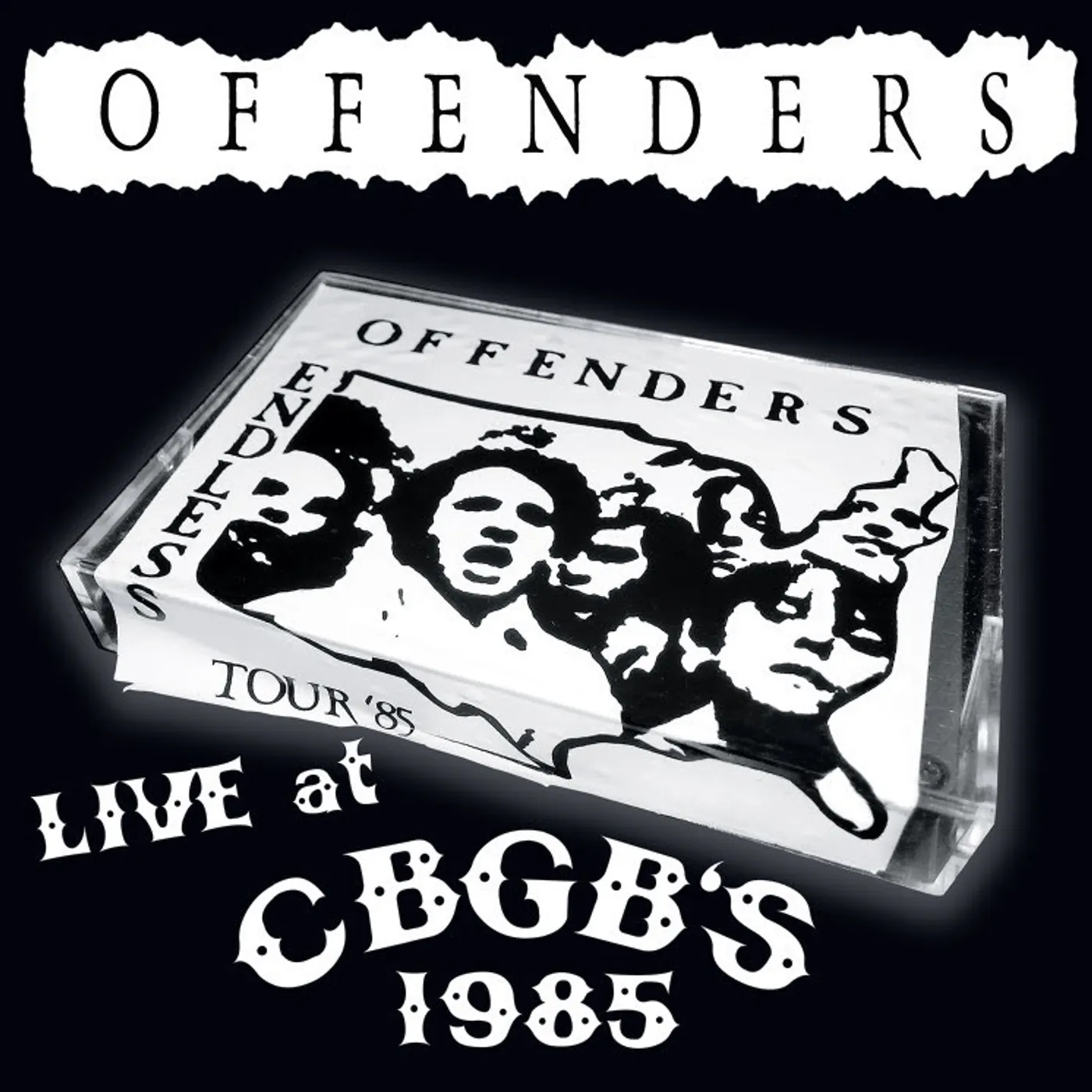 Offenders LIVE AT CBGB'S 1985 Vinyl Record - Green Vinyl, Limited Edition