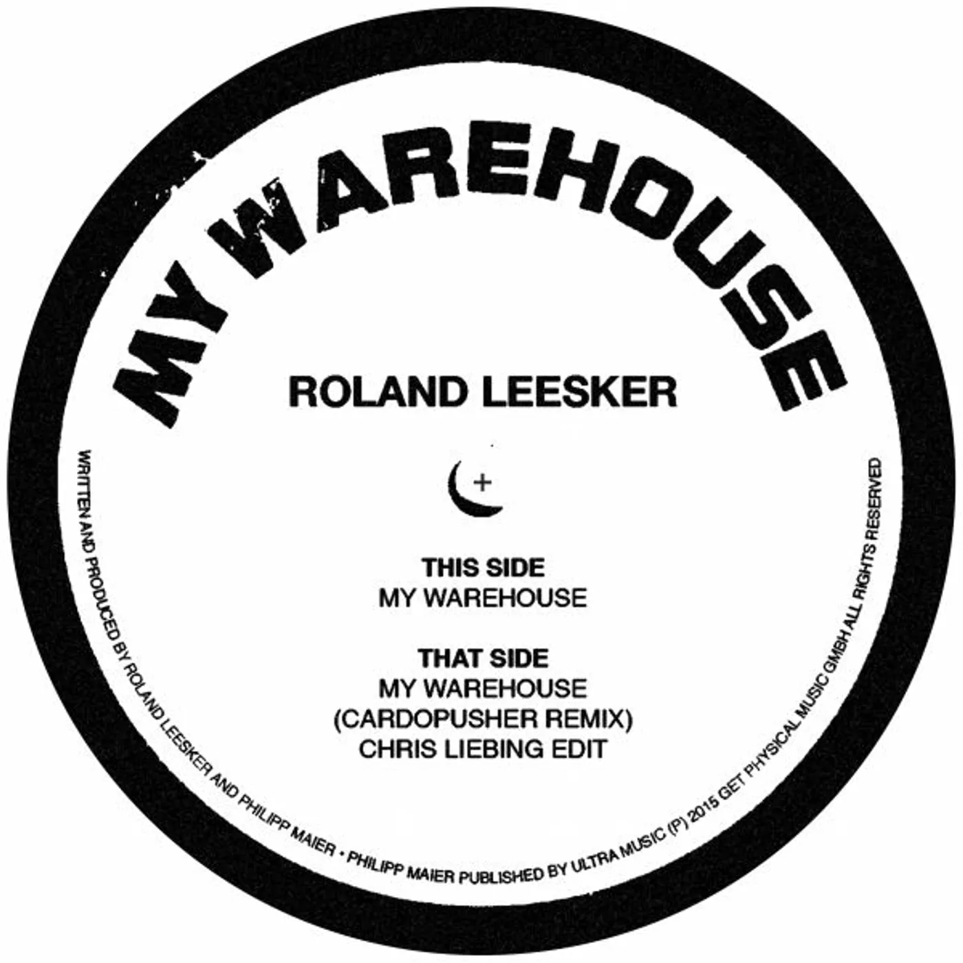 Roland Leesker My Warehouse Vinyl Record
