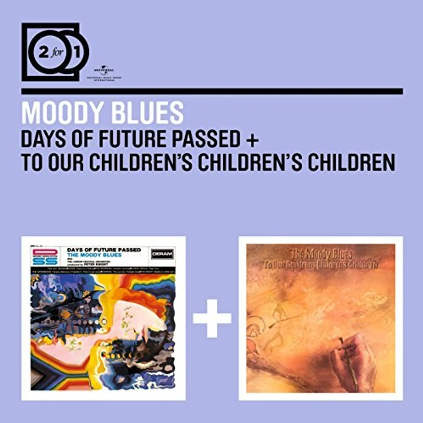 The Moody Blues DAYS OF FUTURE PASSED / TO OUR CHILDREN CD