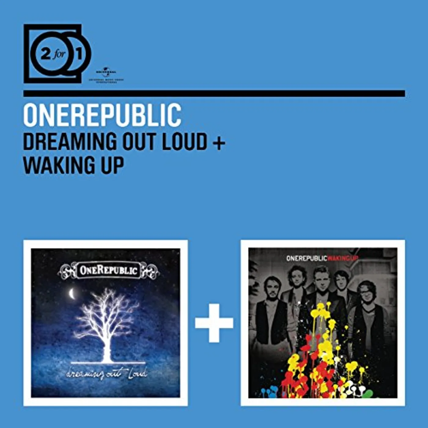 OneRepublic DREAMING OUT LOUD / WAKING UP CD