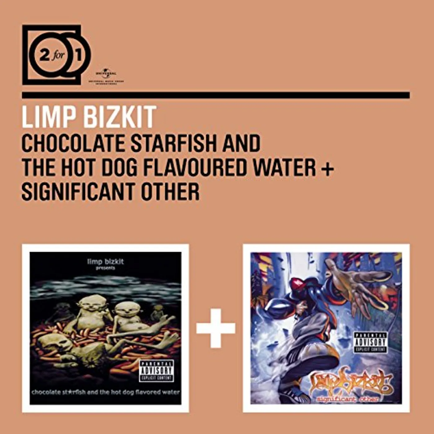 Limp Bizkit CHOCOLATE STARFISH / SIGNIFICANT OTHER CD