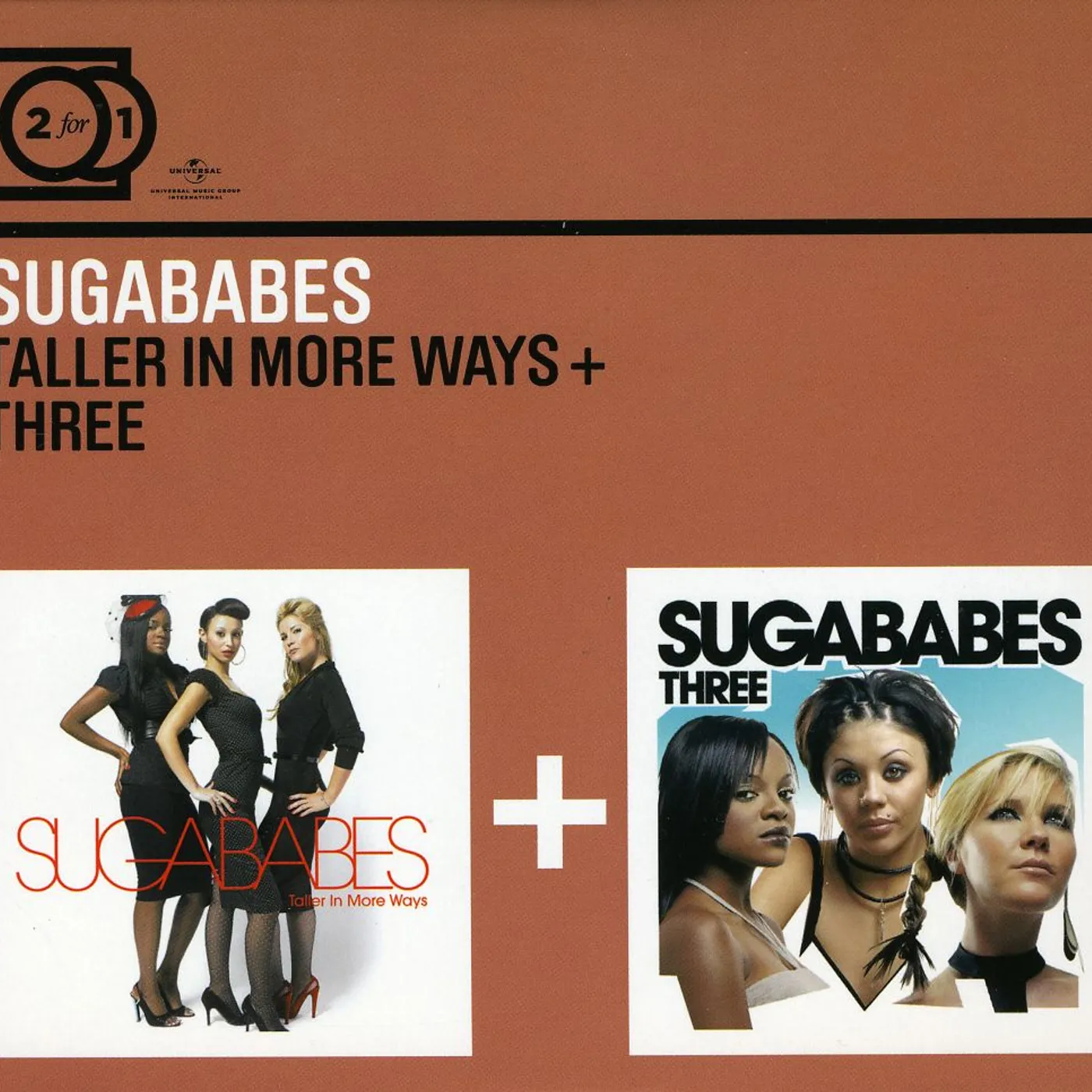 Sugababes TALLER IN MORE WAYS/THREE CD