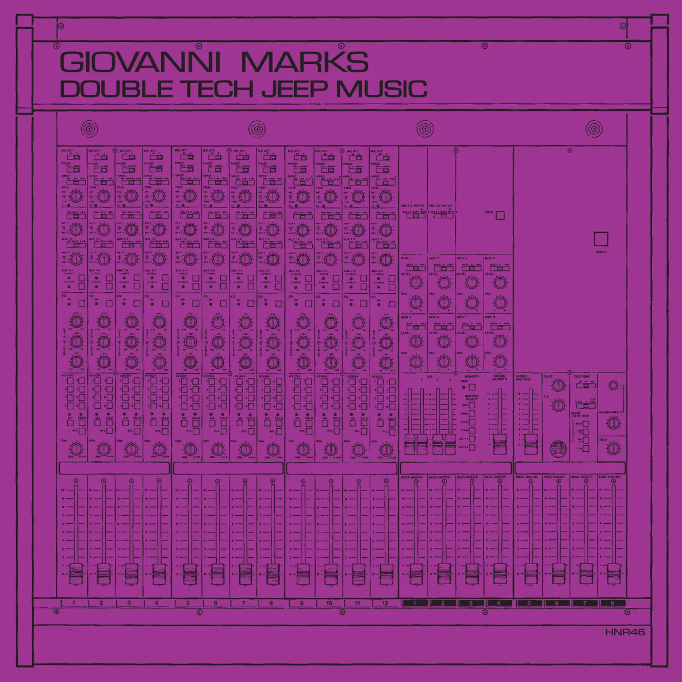 Giovanni Marks Double Tech Jeep Music Vinyl Record