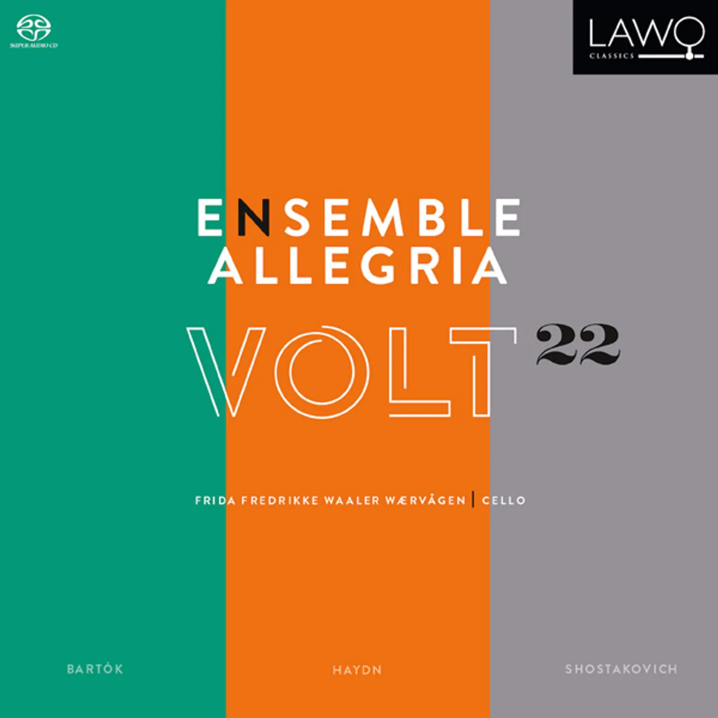 Ensemble Allegria VOLT 22: WORKS FOR STRING ORCHESTRA CD