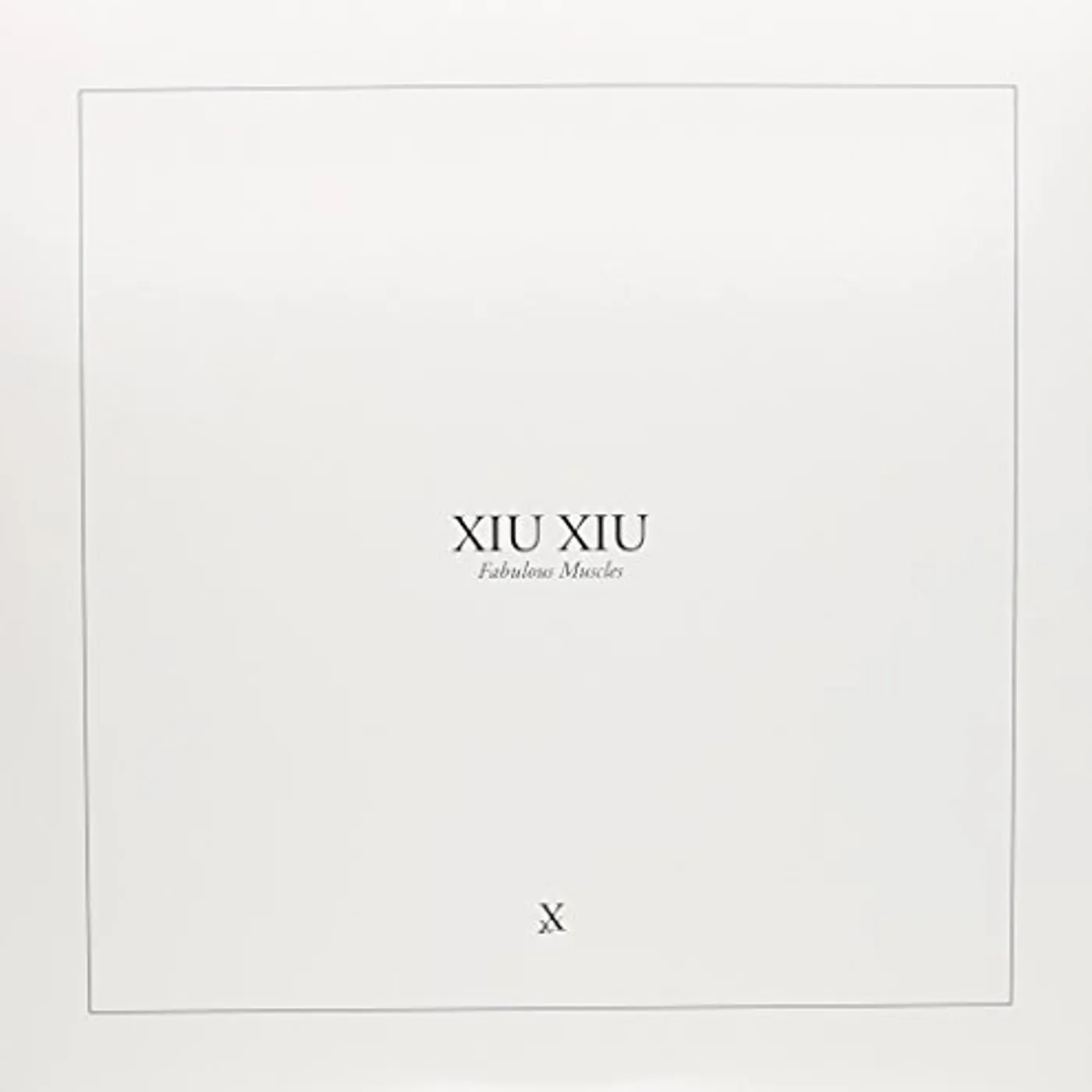 Xiu Xiu Fabulous Muscles Vinyl Record