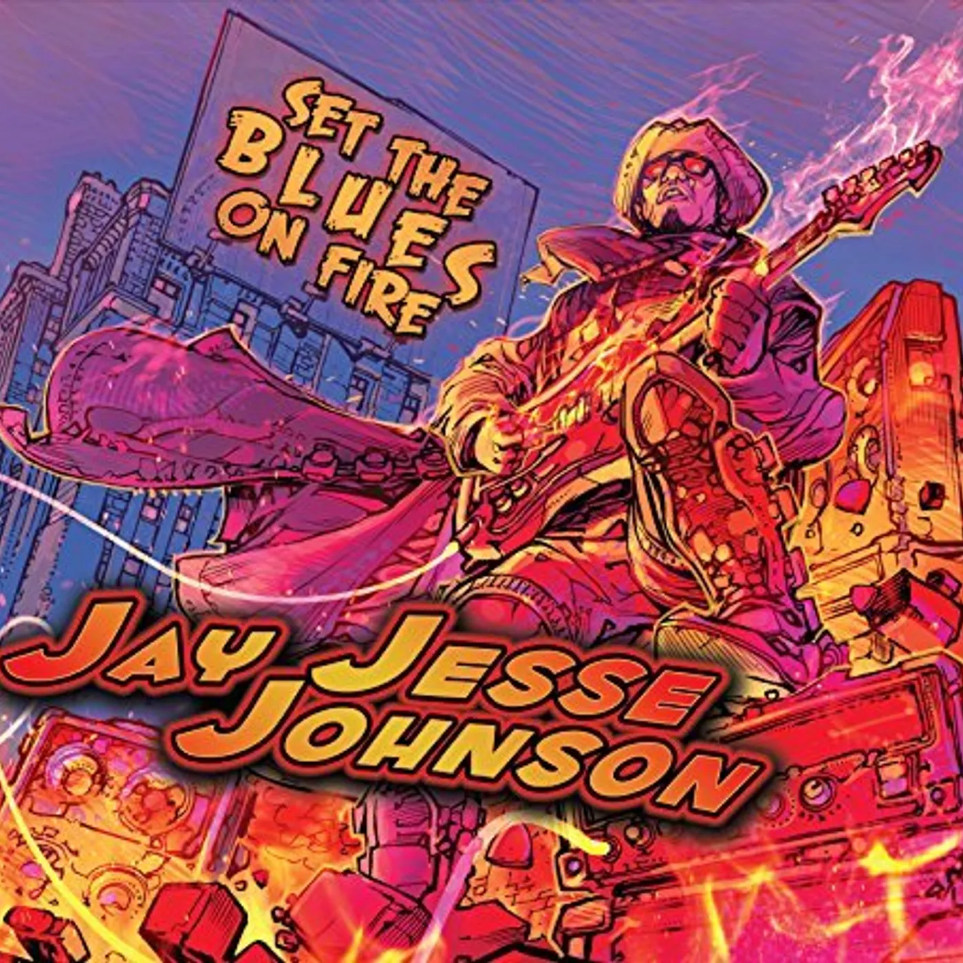 Jay Jesse Johnson SET THE BLUES ON FIRE CD