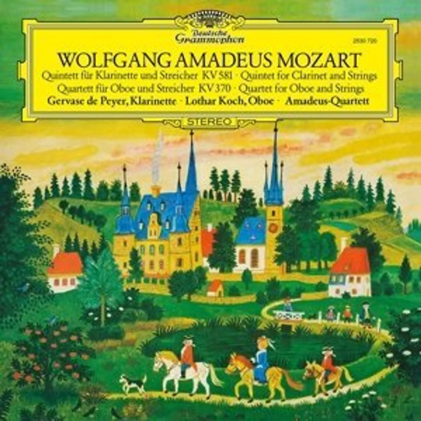 Mozart / Peter Schreier / Staatskapelle Dresden CLARINET QUINTET OBOE QUARTET Vinyl Record
