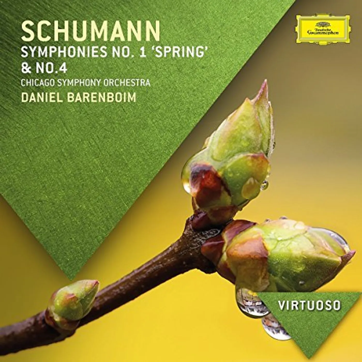 Barenboim VIRTUOSO: SCHUMANN - SYMPHONIES NOS 1 SPRING & 4 CD