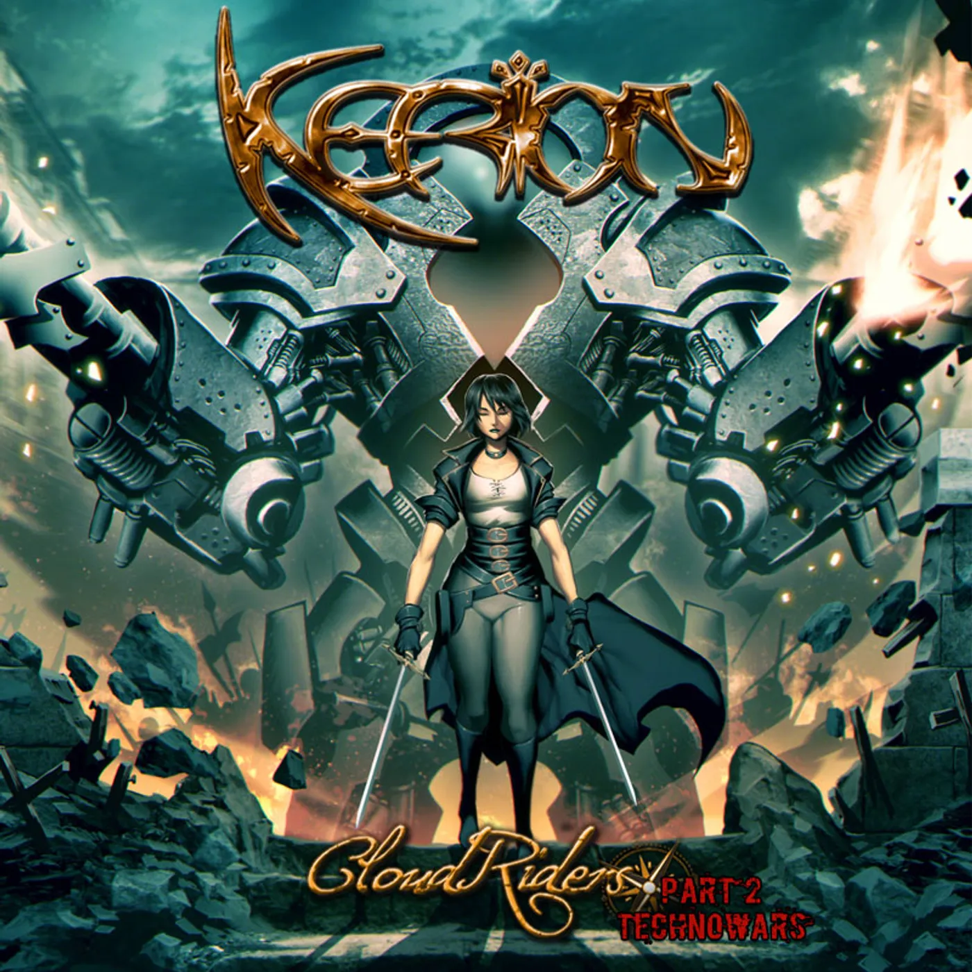 Kerion CLOUDRIDERS 2: TECHNOWARS CD