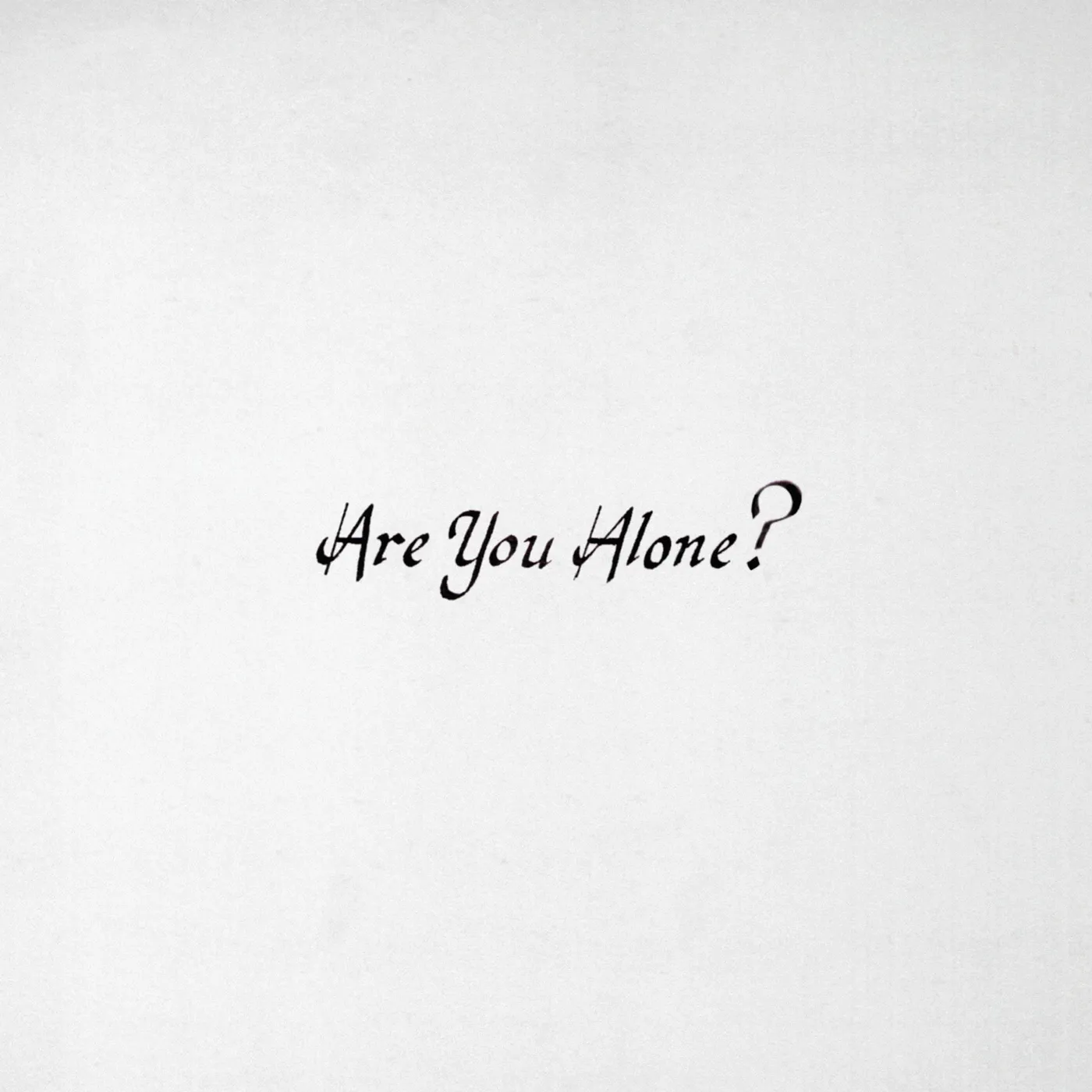 Majical Cloudz ARE YOU ALONE Vinyl Record