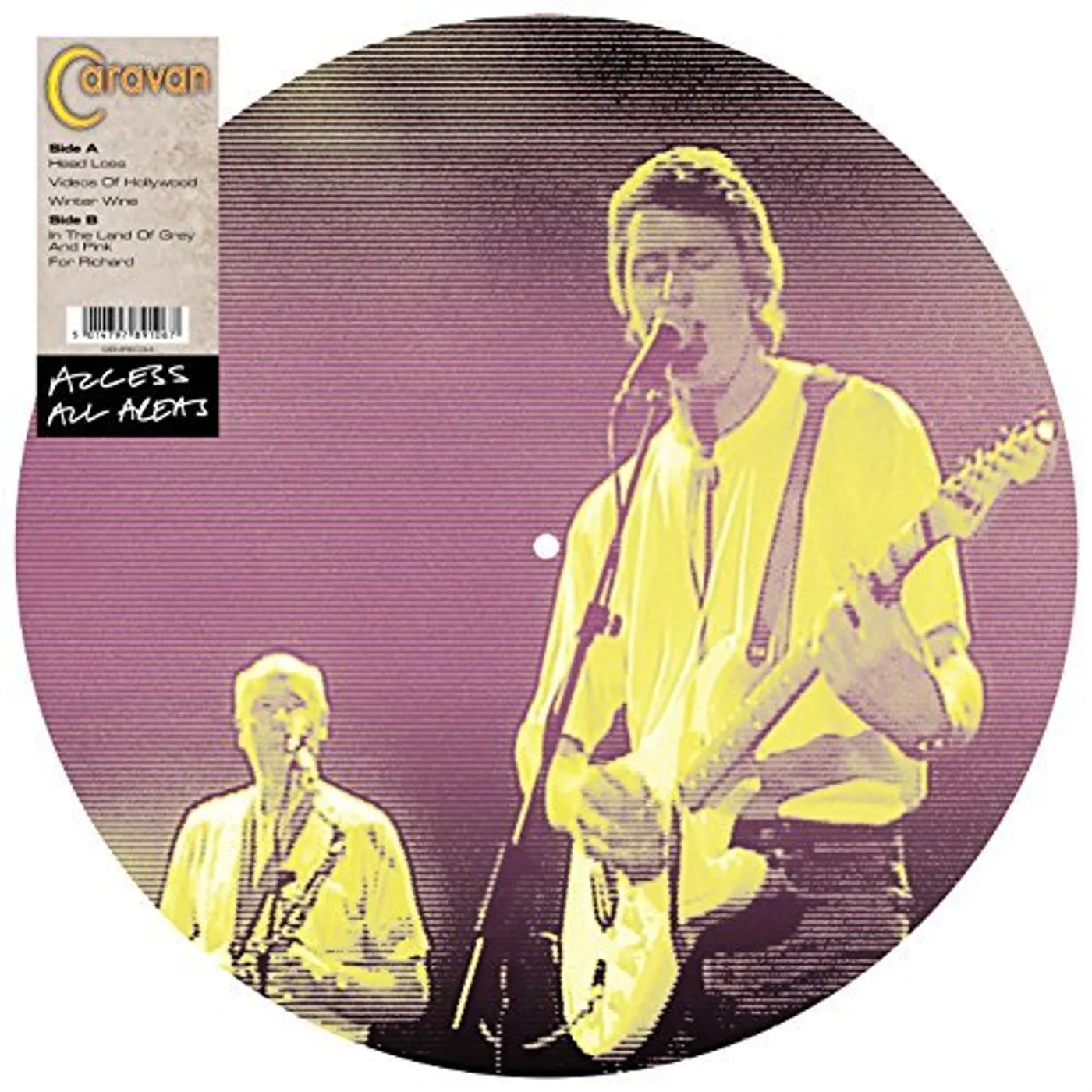 Caravan  ACCESS ALL AREAS (LTD PICDISC) Vinyl Record