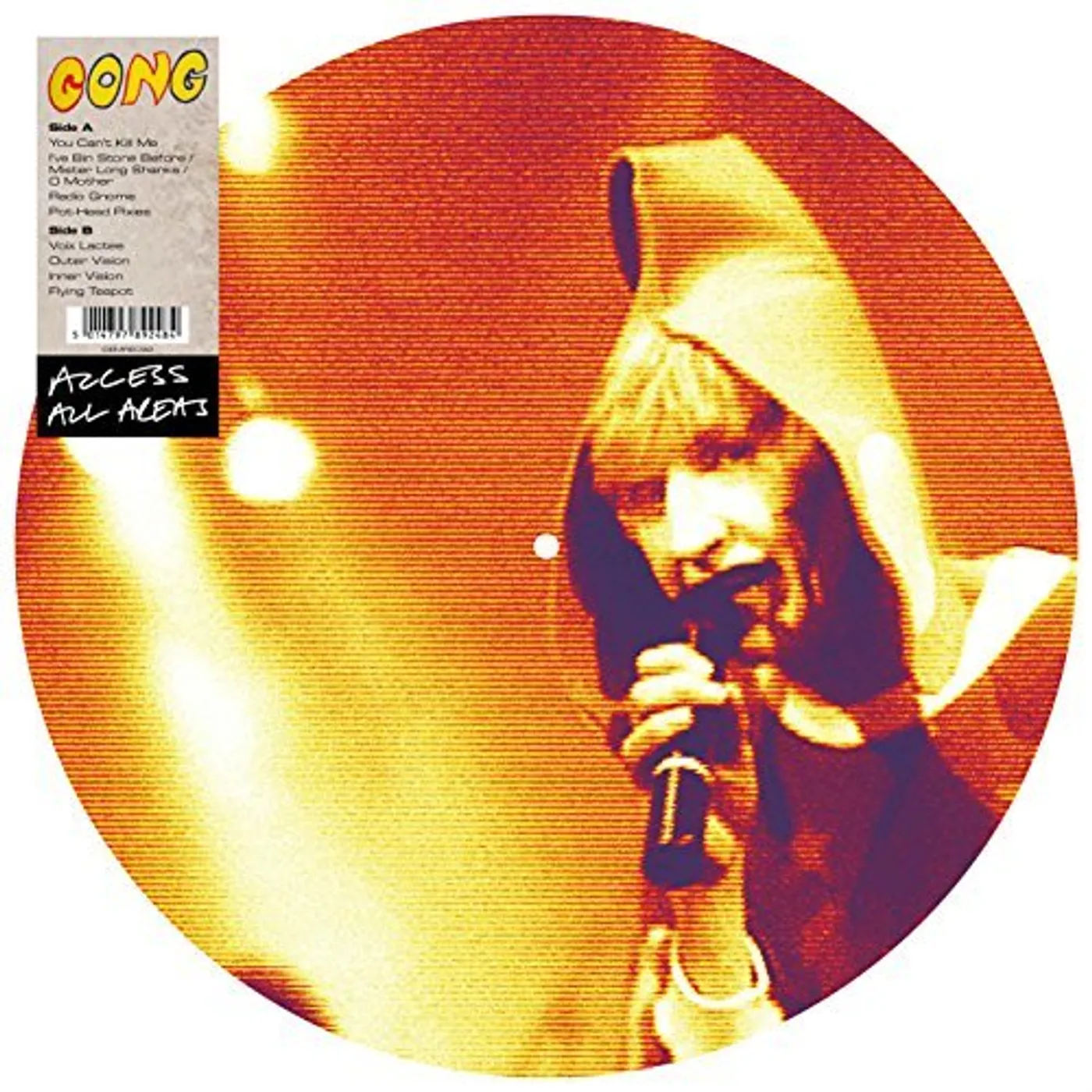 Gong ACCESS ALL AREAS Vinyl Record