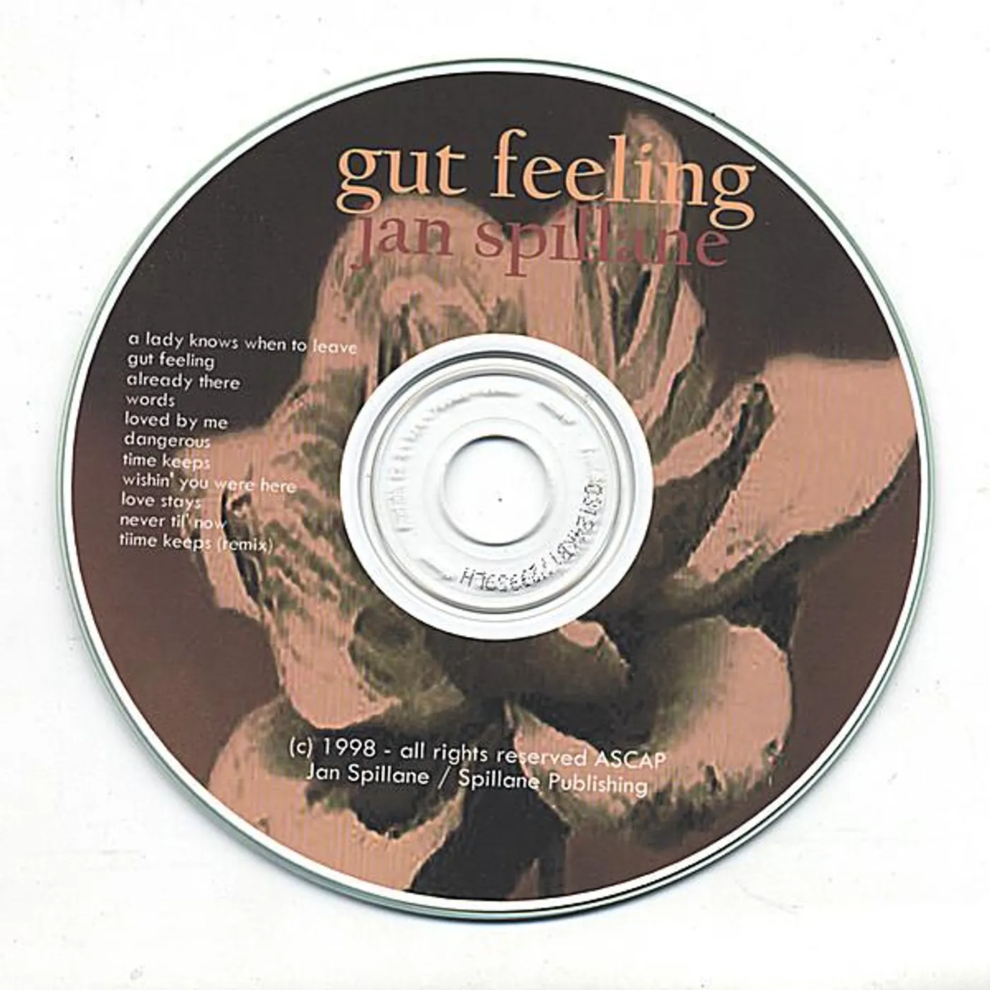 Jan Spillane GUT FEELING CD