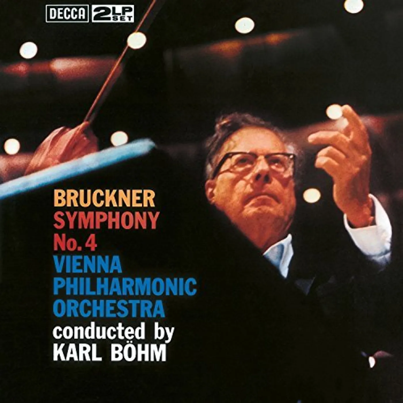 BRUCKNER / BOHM / WIENER PHILHARMONIKER SYMPHONY NO 4 Vinyl Record