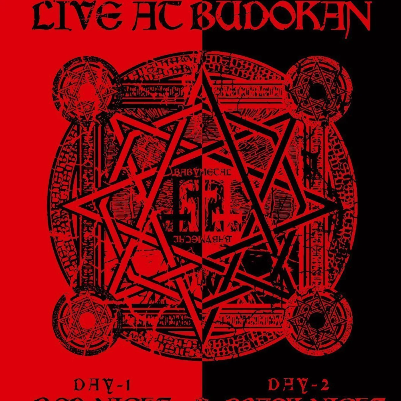 BABYMETAL LIVE AT BUDOKAN: RED NIGHT & BLACK NIGHT APOCALYPS DVD