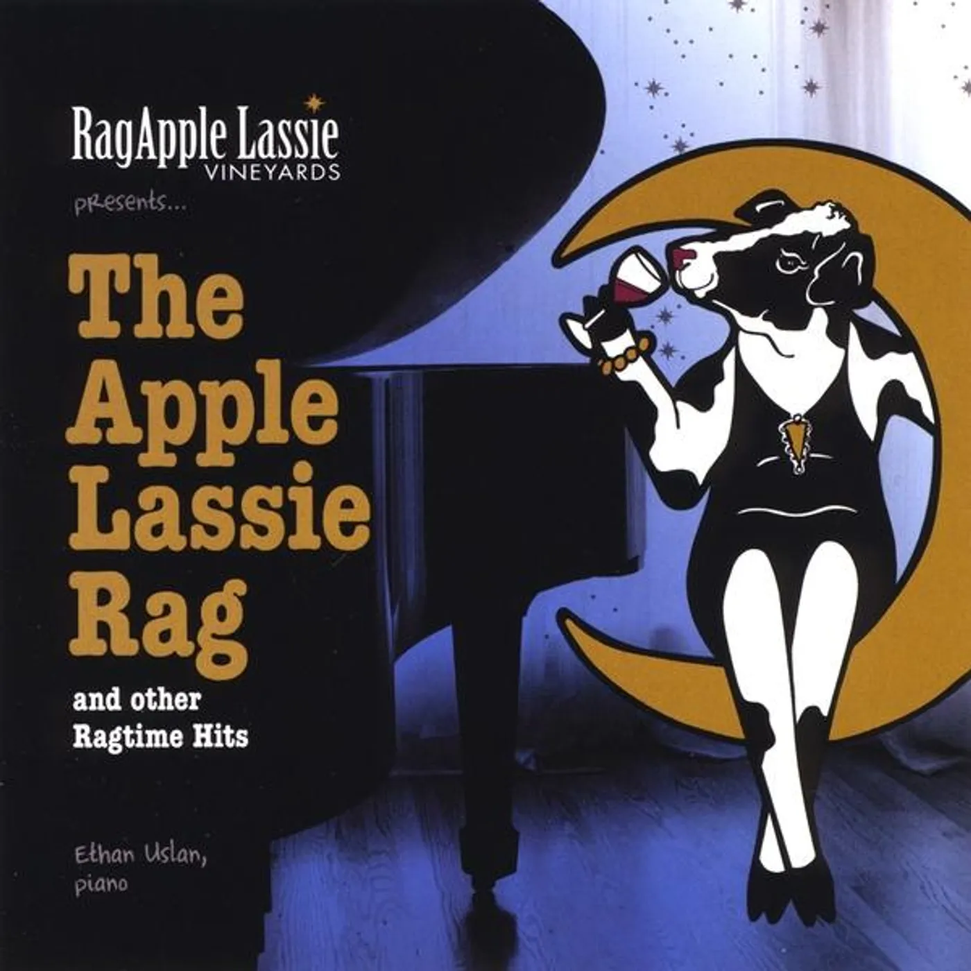 Ethan Uslan APPLE LASSIE RAG & OTHER RAGTIME HITS CD