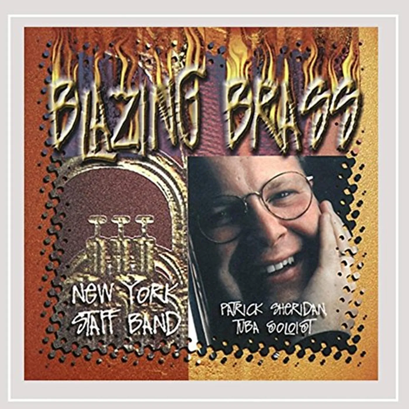 New York Staff Band BLAZING BRASS CD