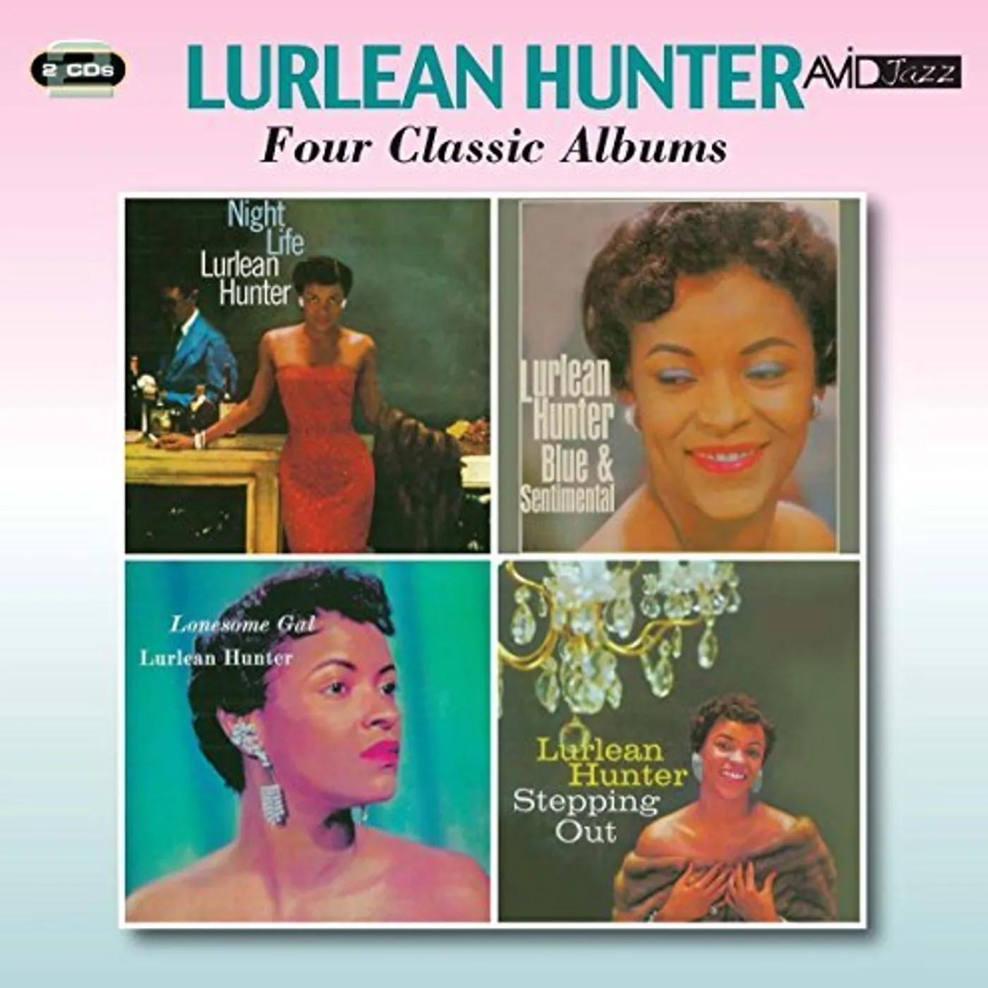 Lurlean Hunter NIGHT LIFE / BLUE & SENTIMENTAL / LONESOME GAL CD