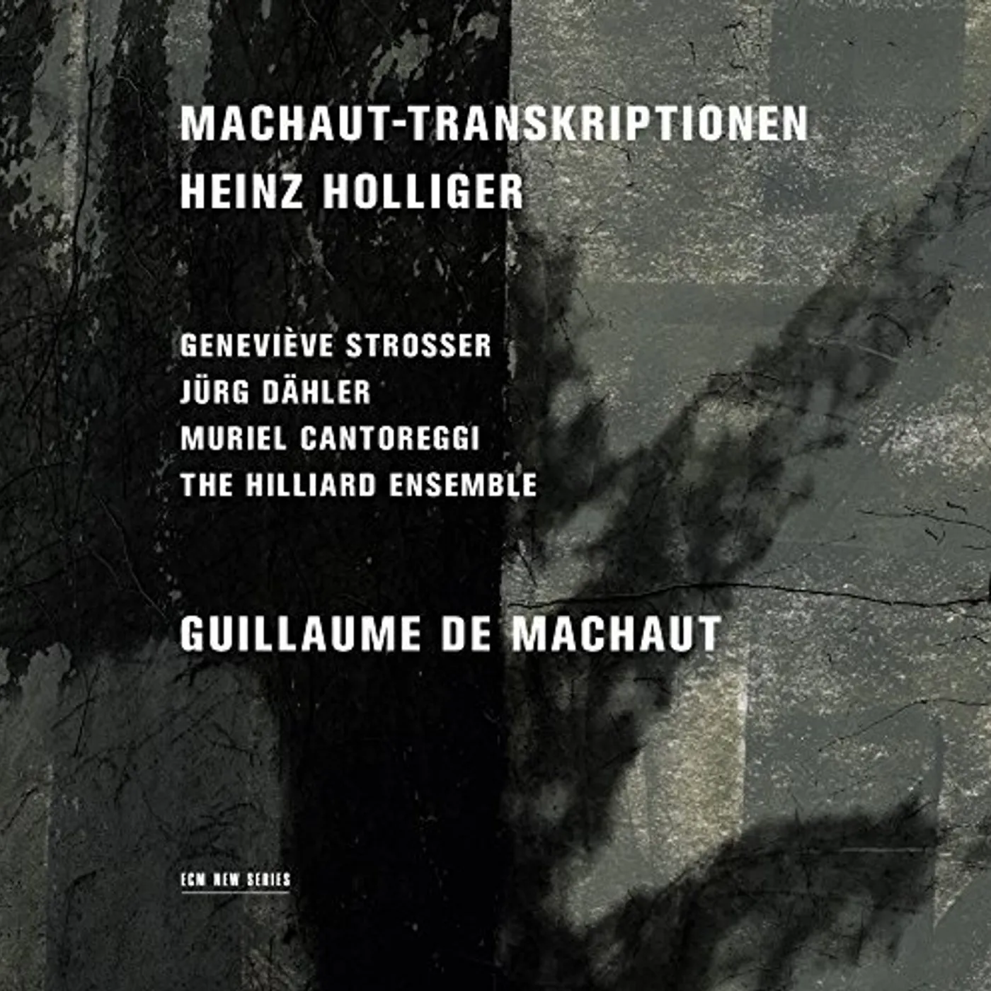Heinz Holliger MACHAUT TRANSCRIPTIONS CD