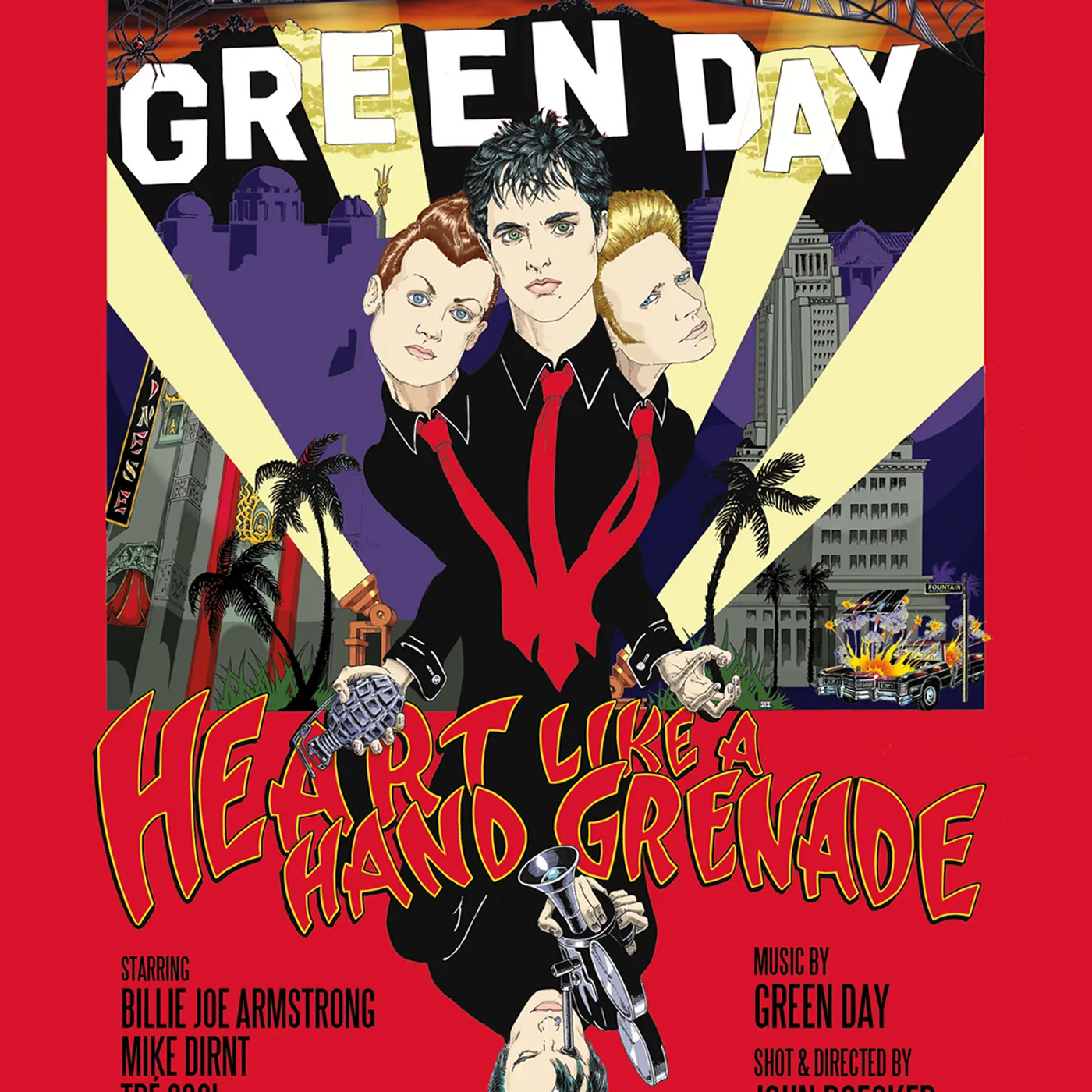 Green Day HEART LIKE A HAND GRENADE DVD
