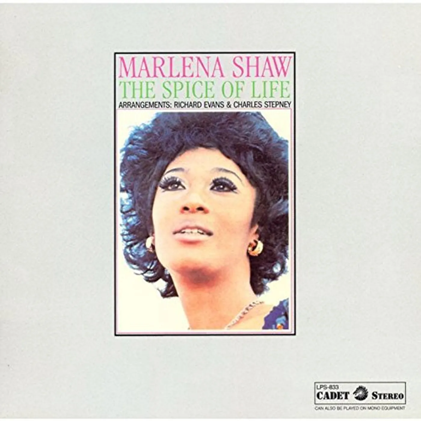 Marlena Shaw SPICE OF LIFE Vinyl Record