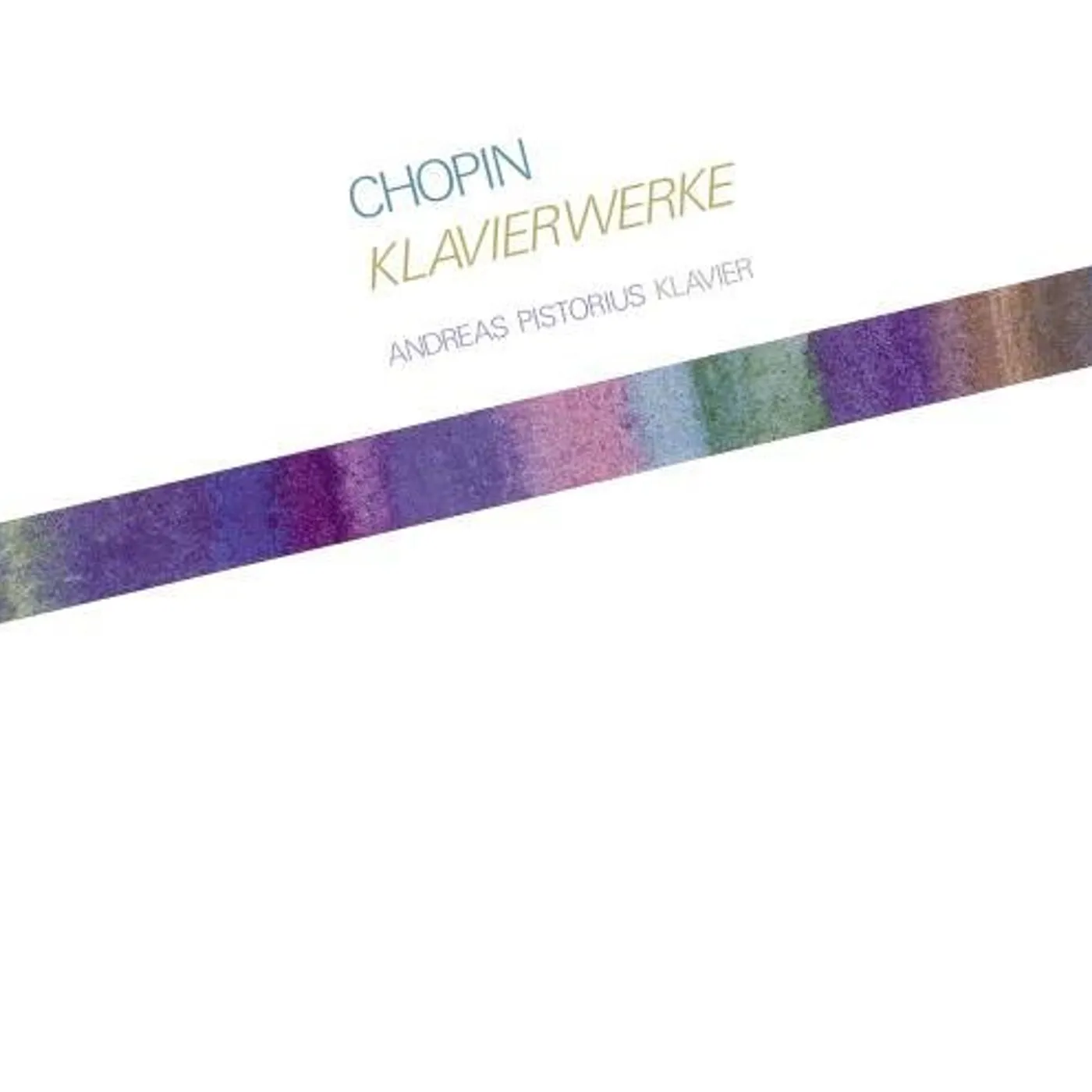 Andreas Pistorius FANTAISIE IMPROMPTU-CHOPIN CD