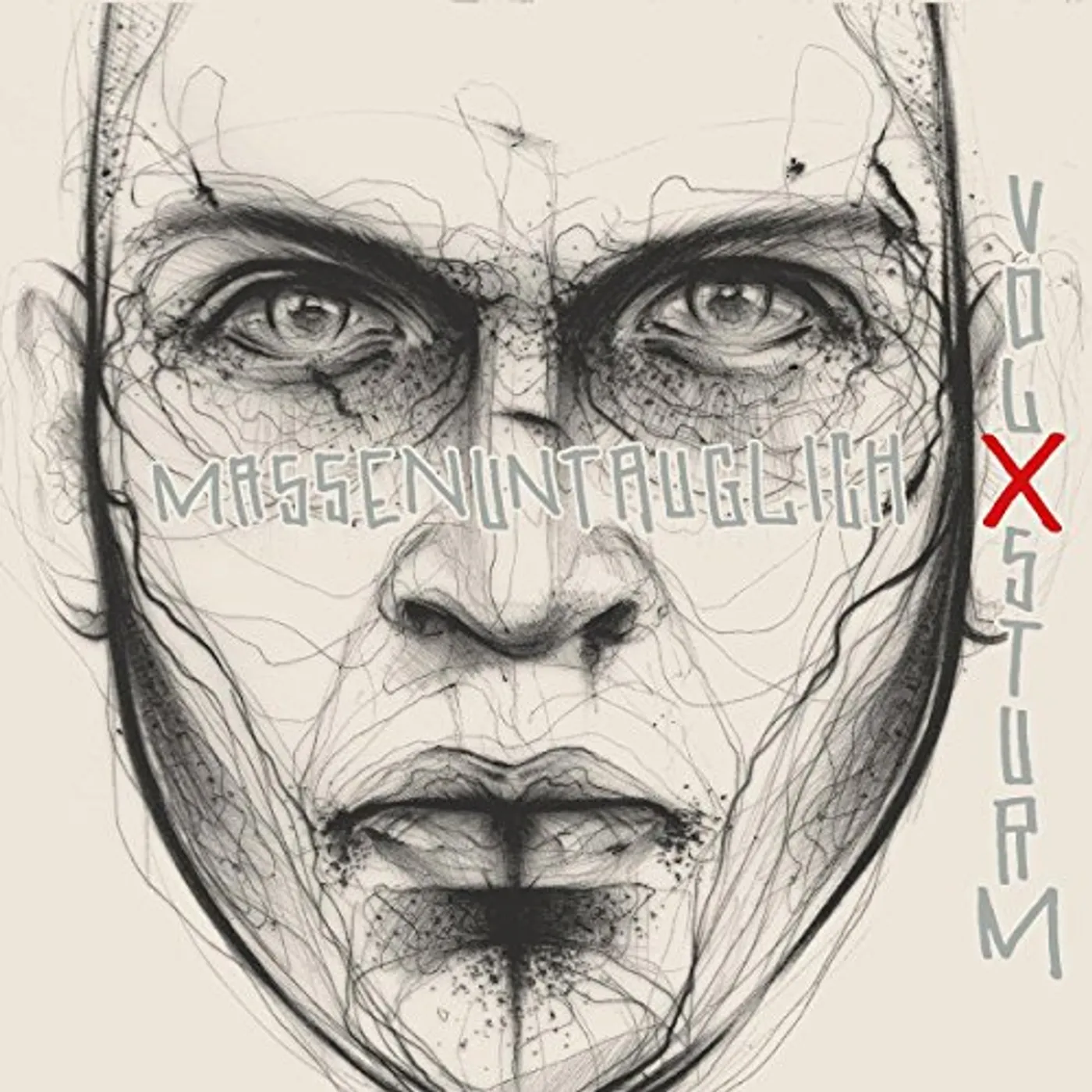 Volxsturm MASSENUNTAUGLICH: BLACK Vinyl Record