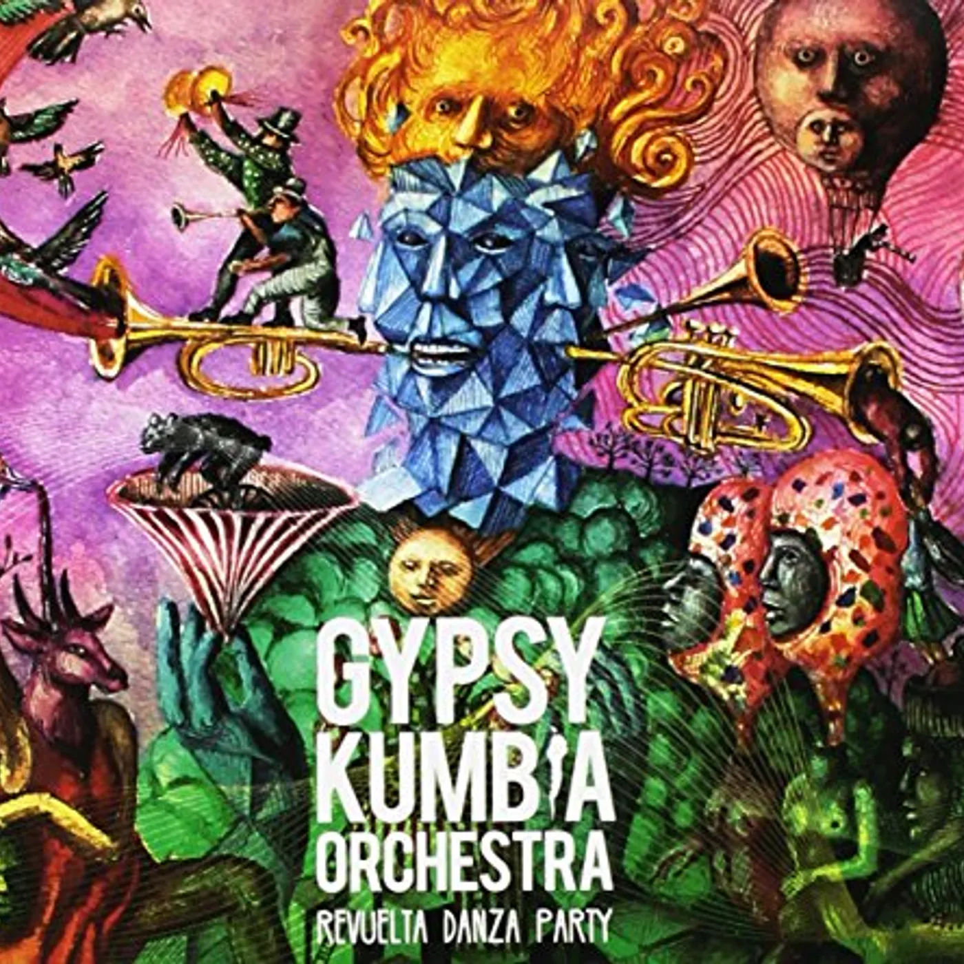 Gypsy Kumbia Orchestra REVUELTA DANZA PARTY CD