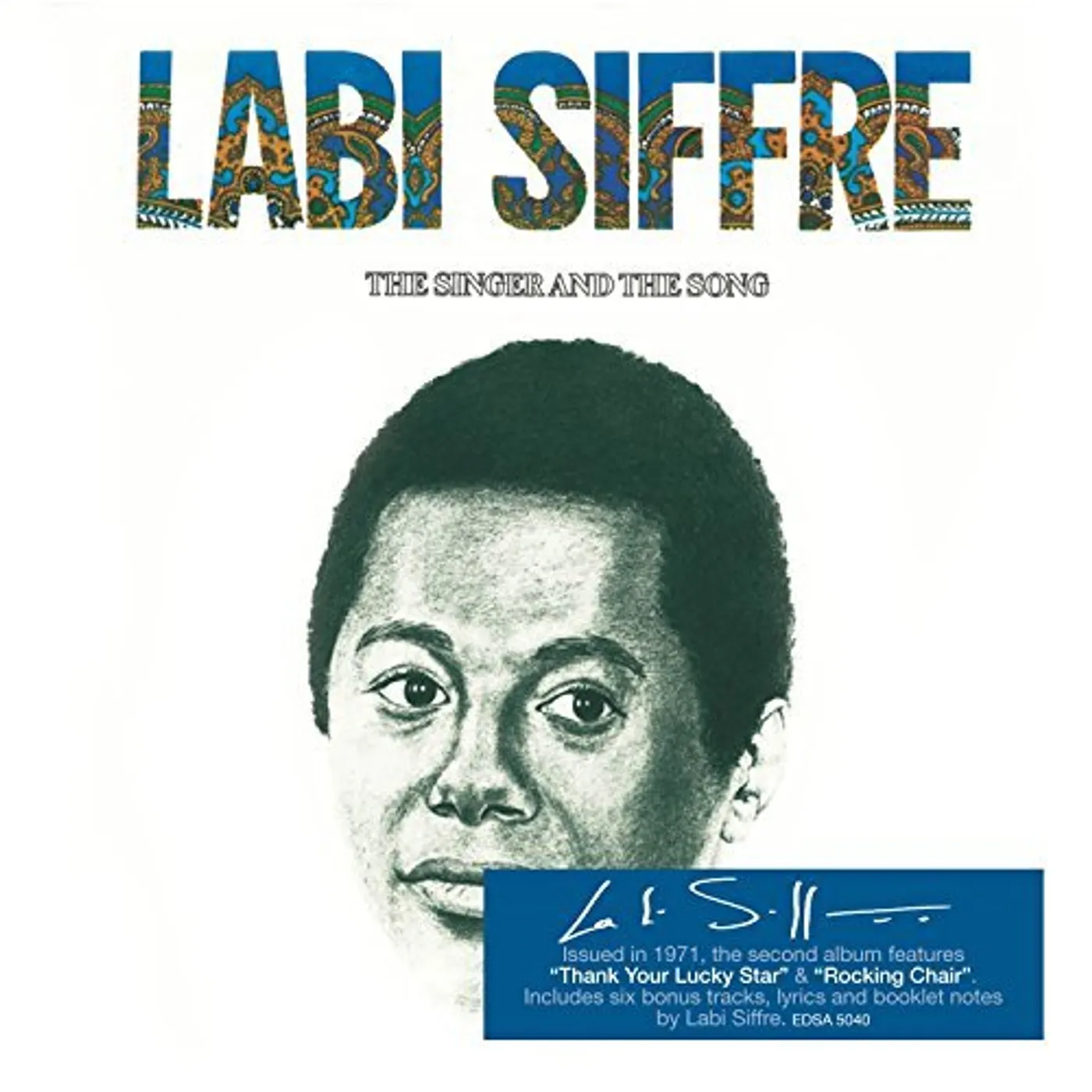 洋楽 labi siffre/the singer and the song Labi Siffre - The Singer and The Song - Half-Spee on Vinyl