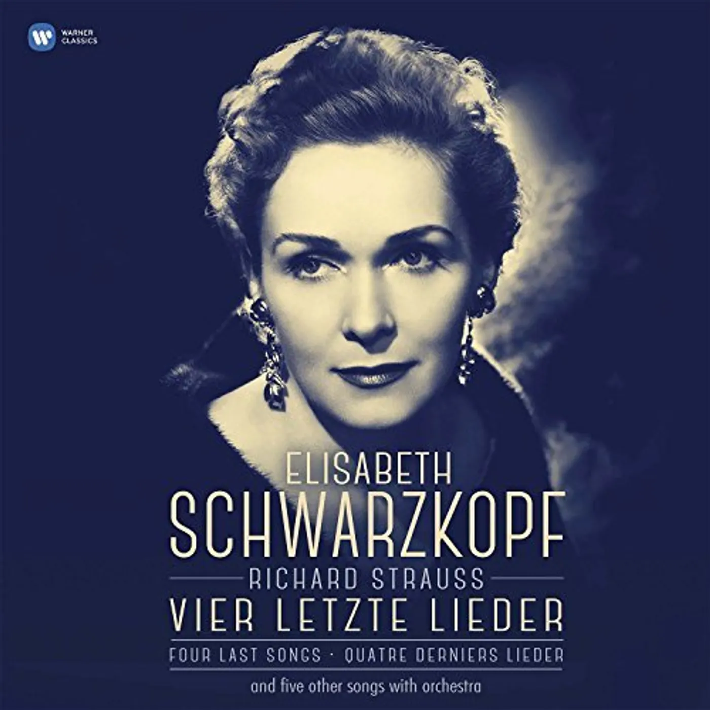 Elisabeth Schwarzkopf Strauss: Vier Letzte Lieder Vinyl Record