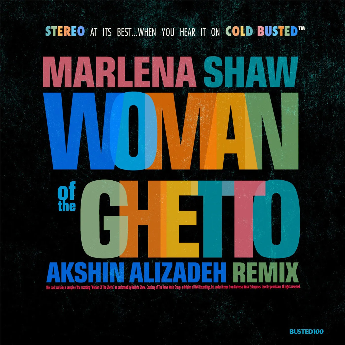 Marlena Shaw WOMAN OF THE GHETTO (AKSIN ALIZADEH MIXES) Vinyl Record